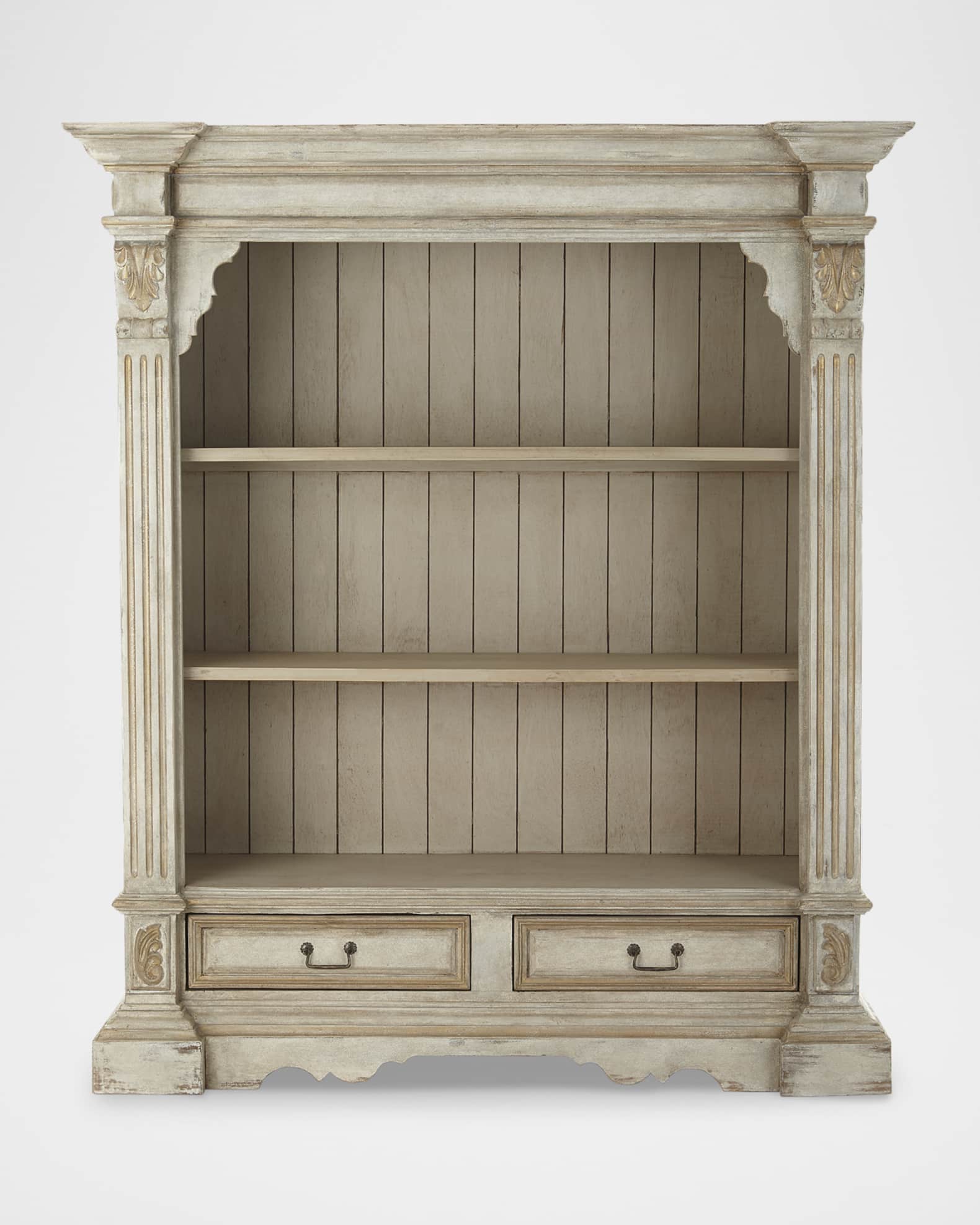 Peninsula Home Collection Vincente Carved Bookcase Neiman Marcus