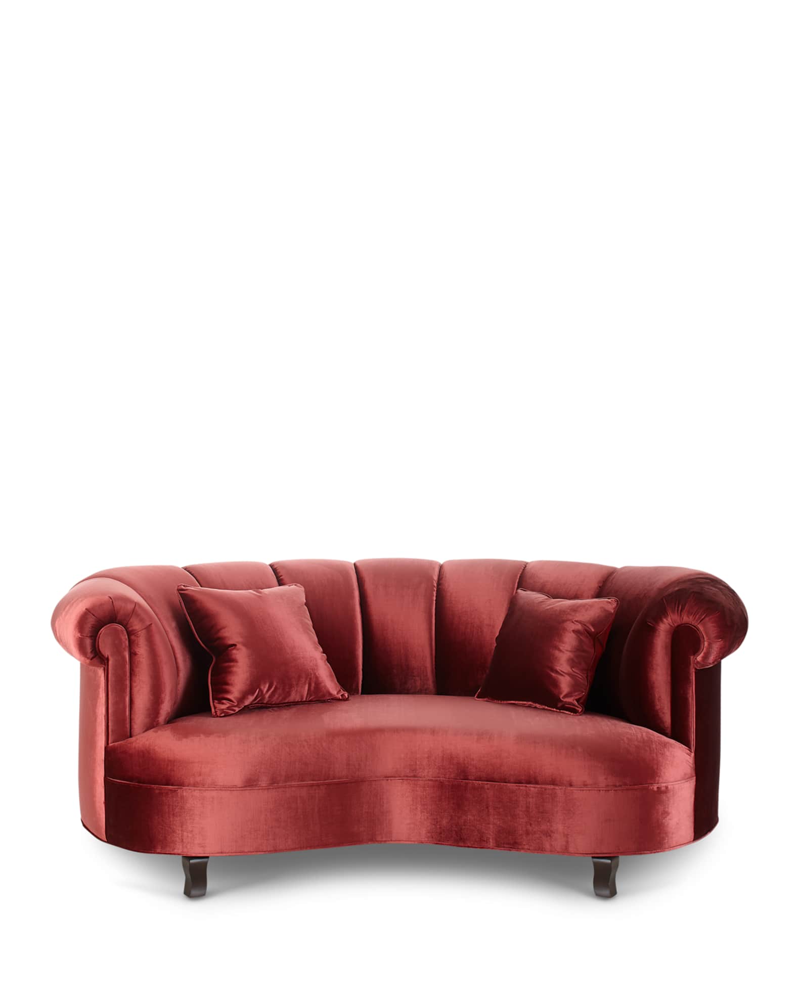 Aubrey Channel Tufted Sofa, 77" 1