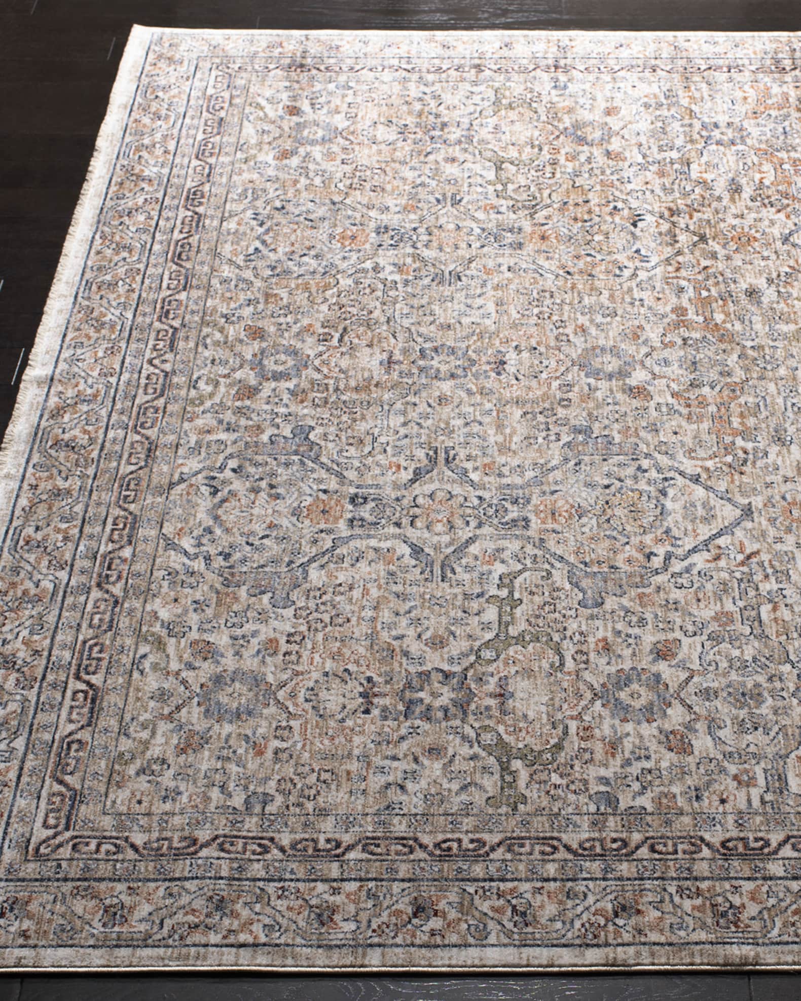 Belvoir Ivory Power-Loomed Rug 1