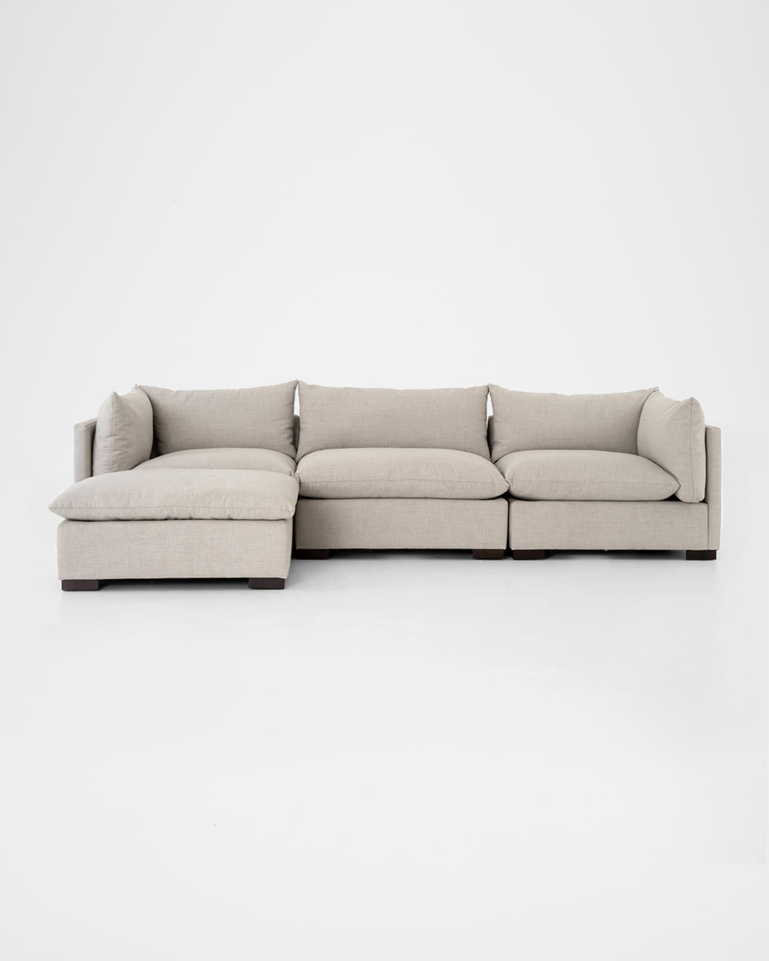 Westwood 3-Piece Sectional Sofa with Ottoman 1