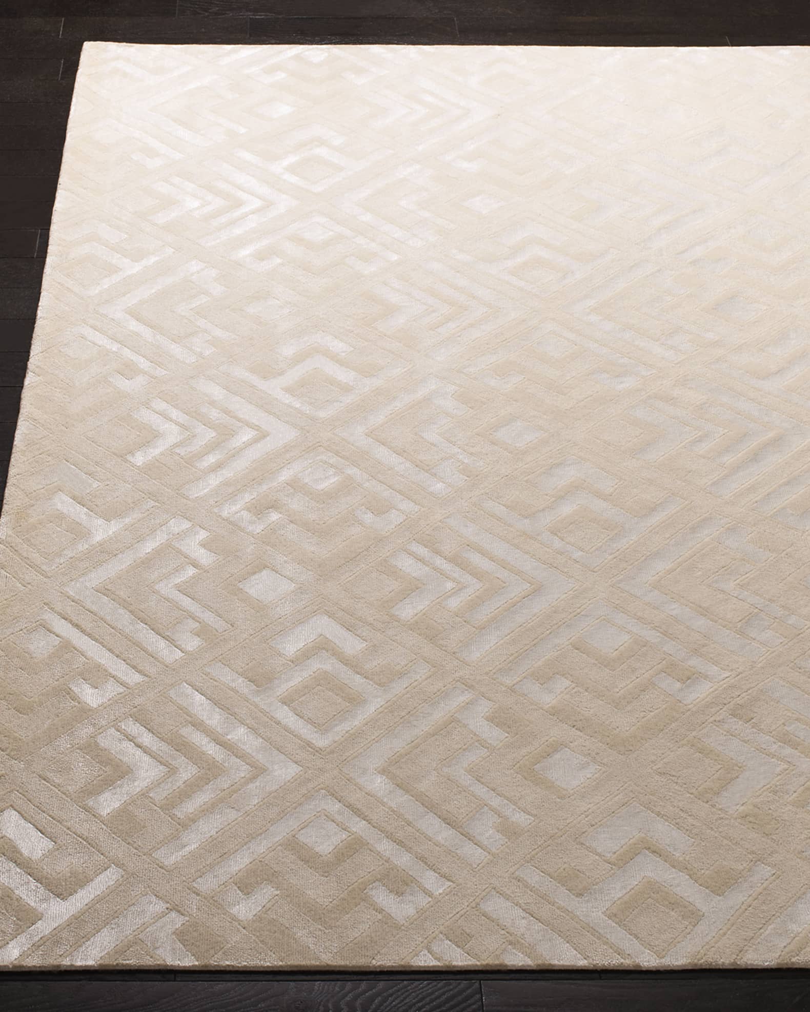 Deco Bas Hand-Knotted Rug 1