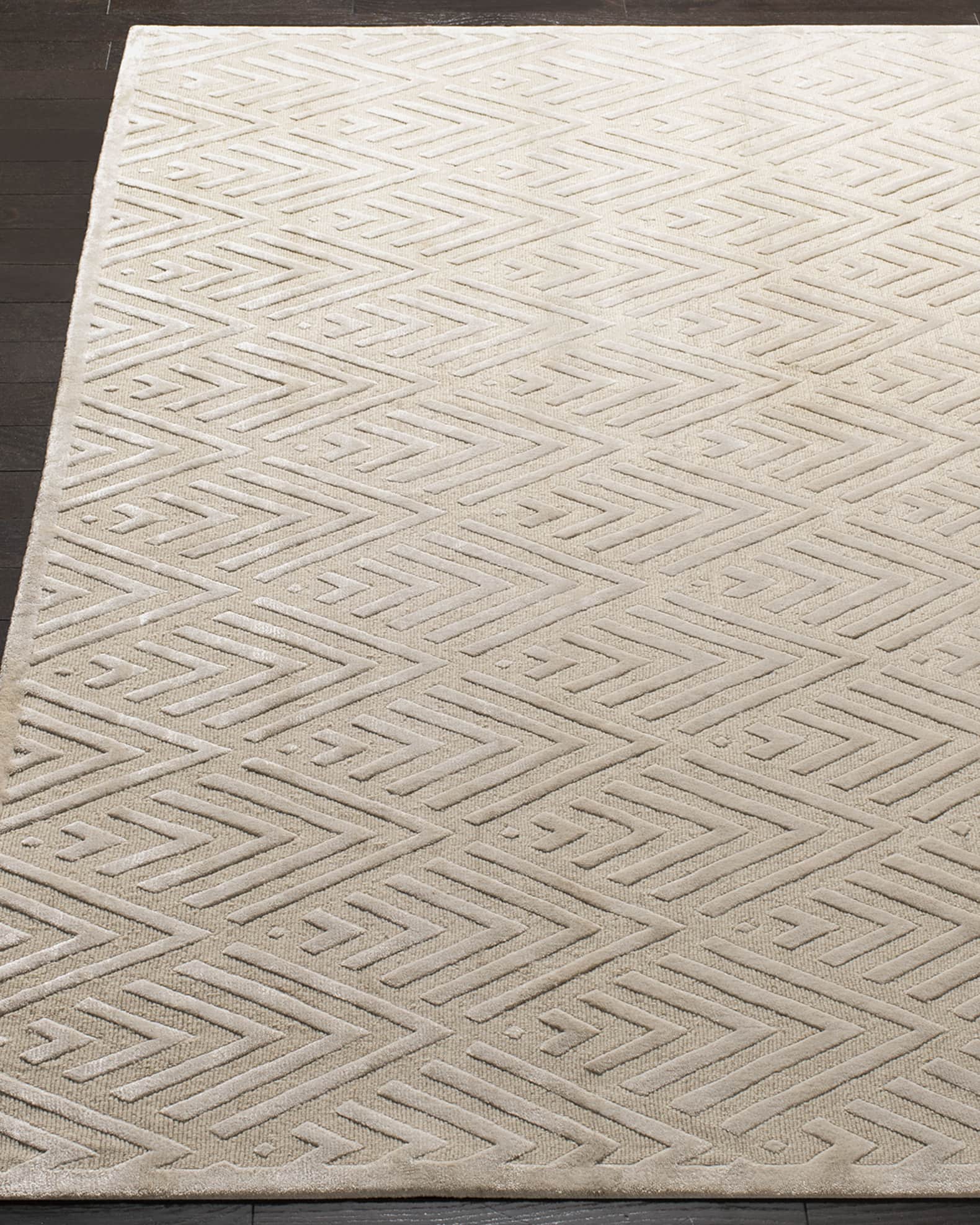 Jazz Age Hand-Knotted Rug 1