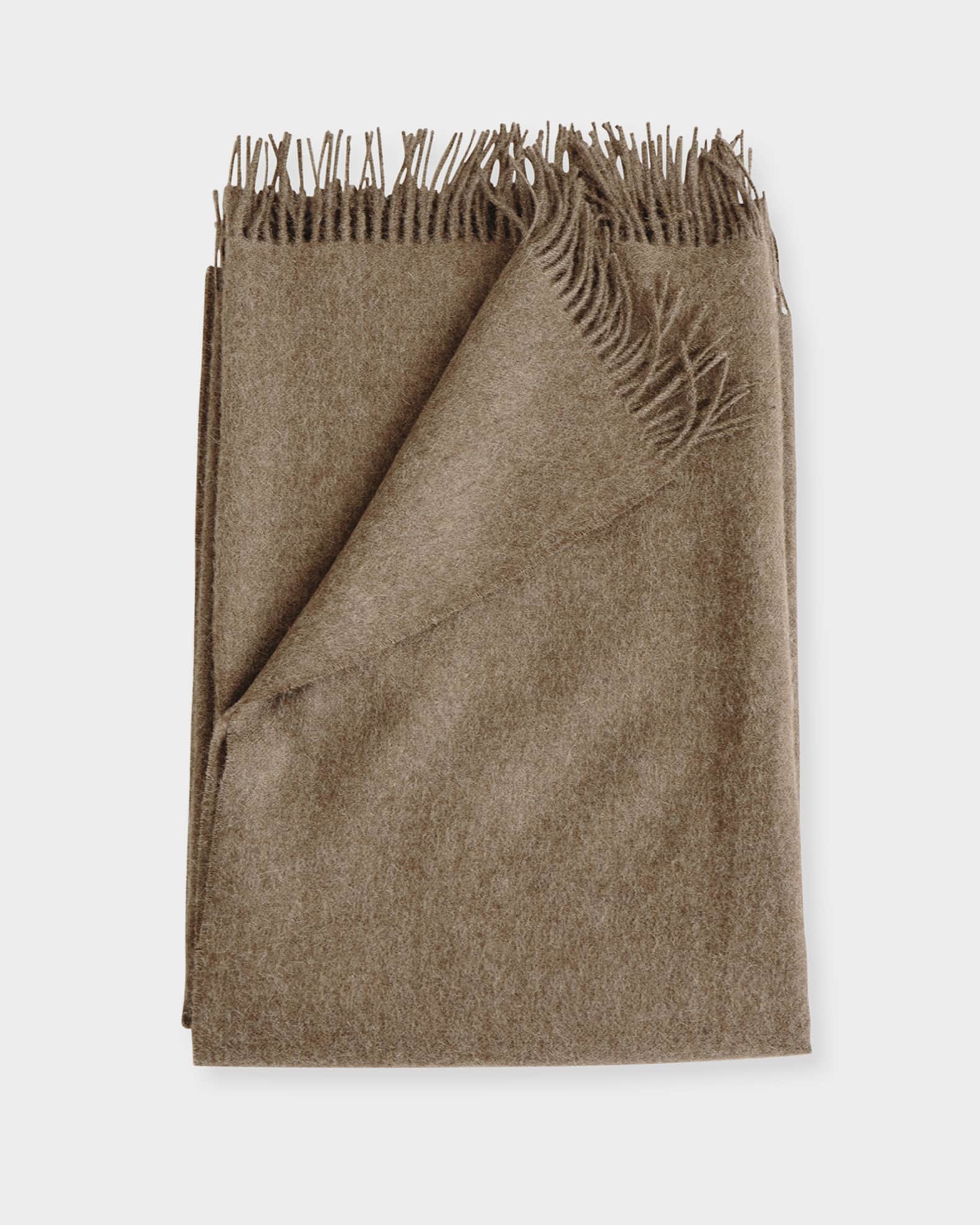Alpaca Throw, Mocha 0