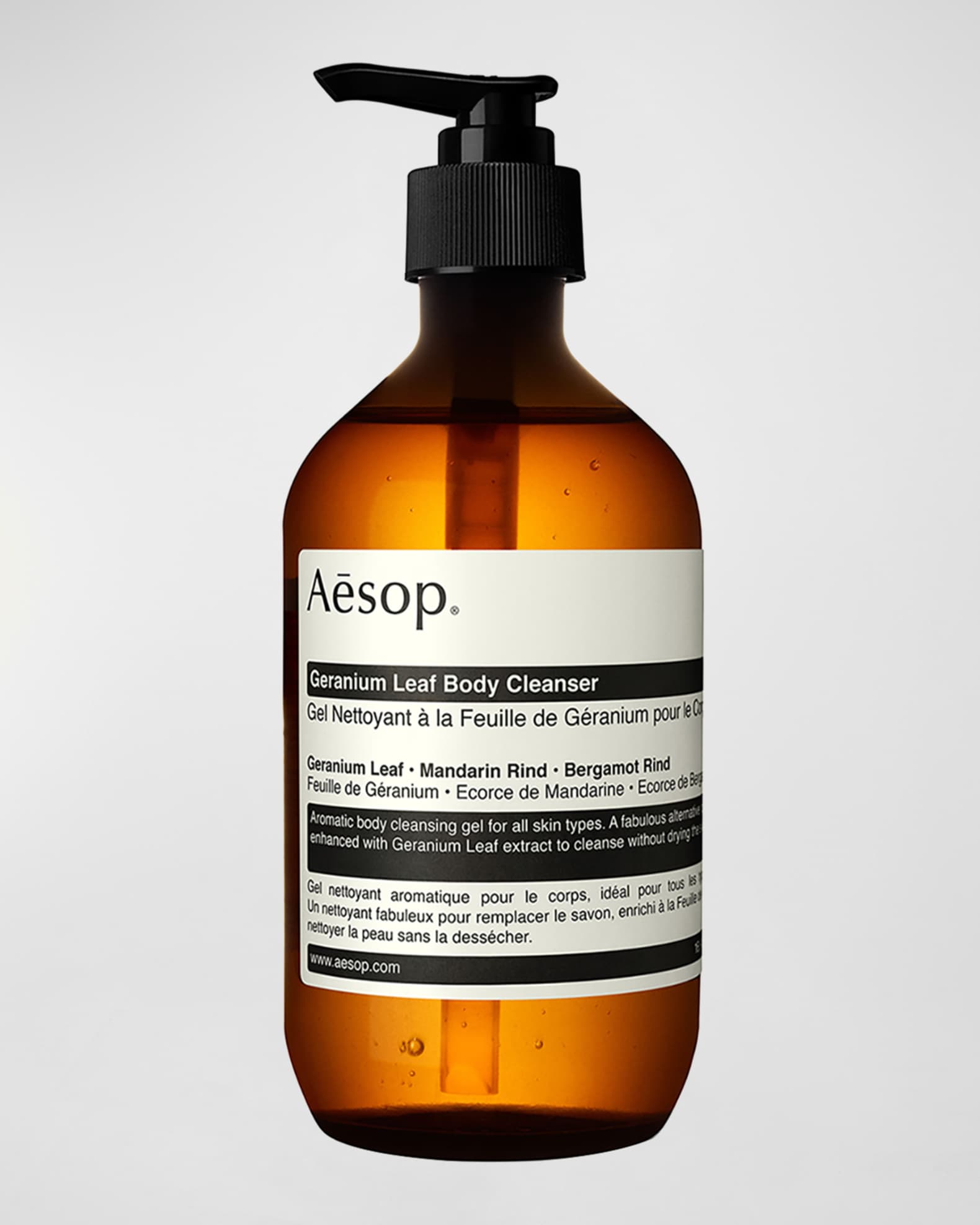 Aesop Geranium Leaf Body Cleanser, 16.9 oz.