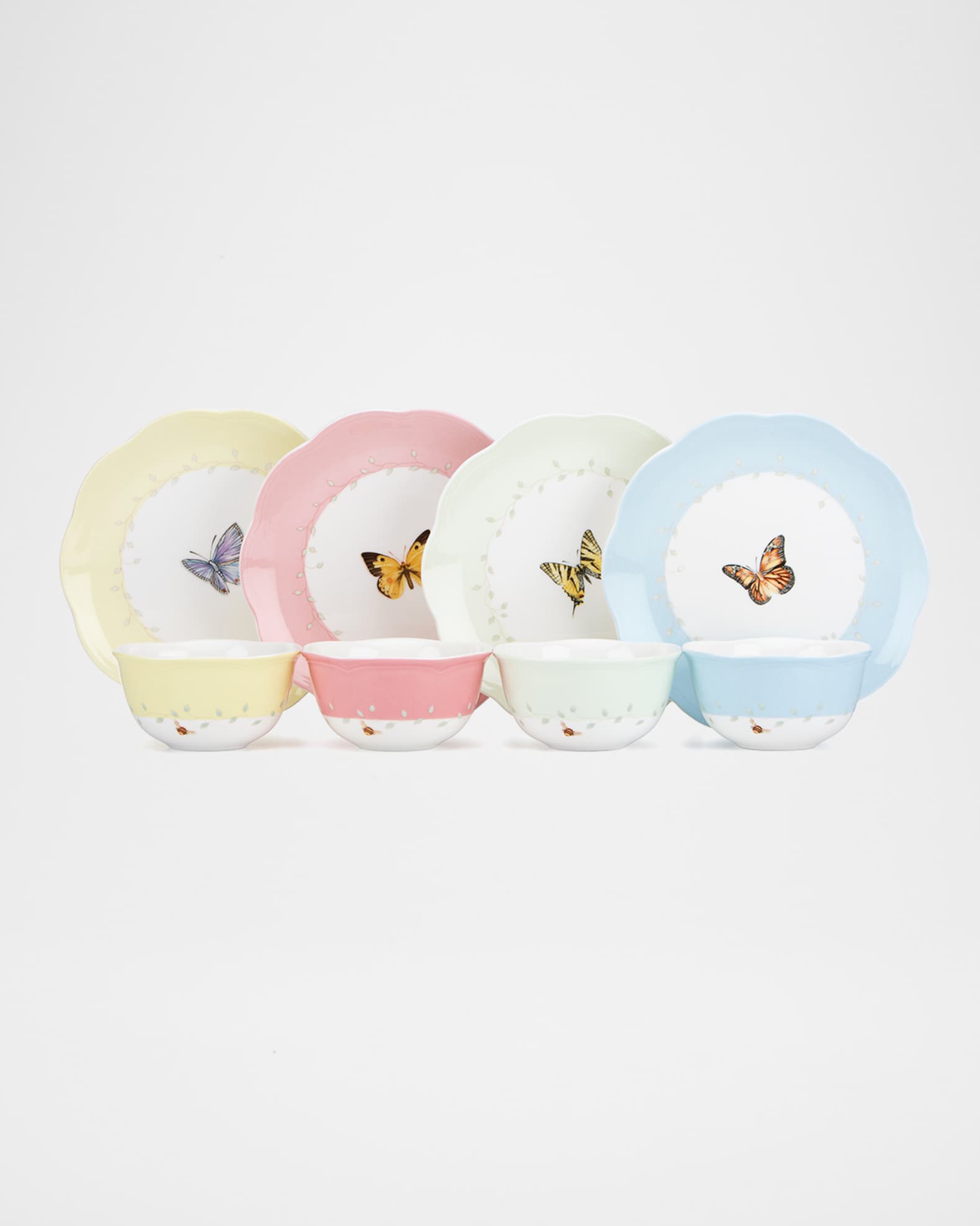 Lenox butterfly meadow dessert plates discount