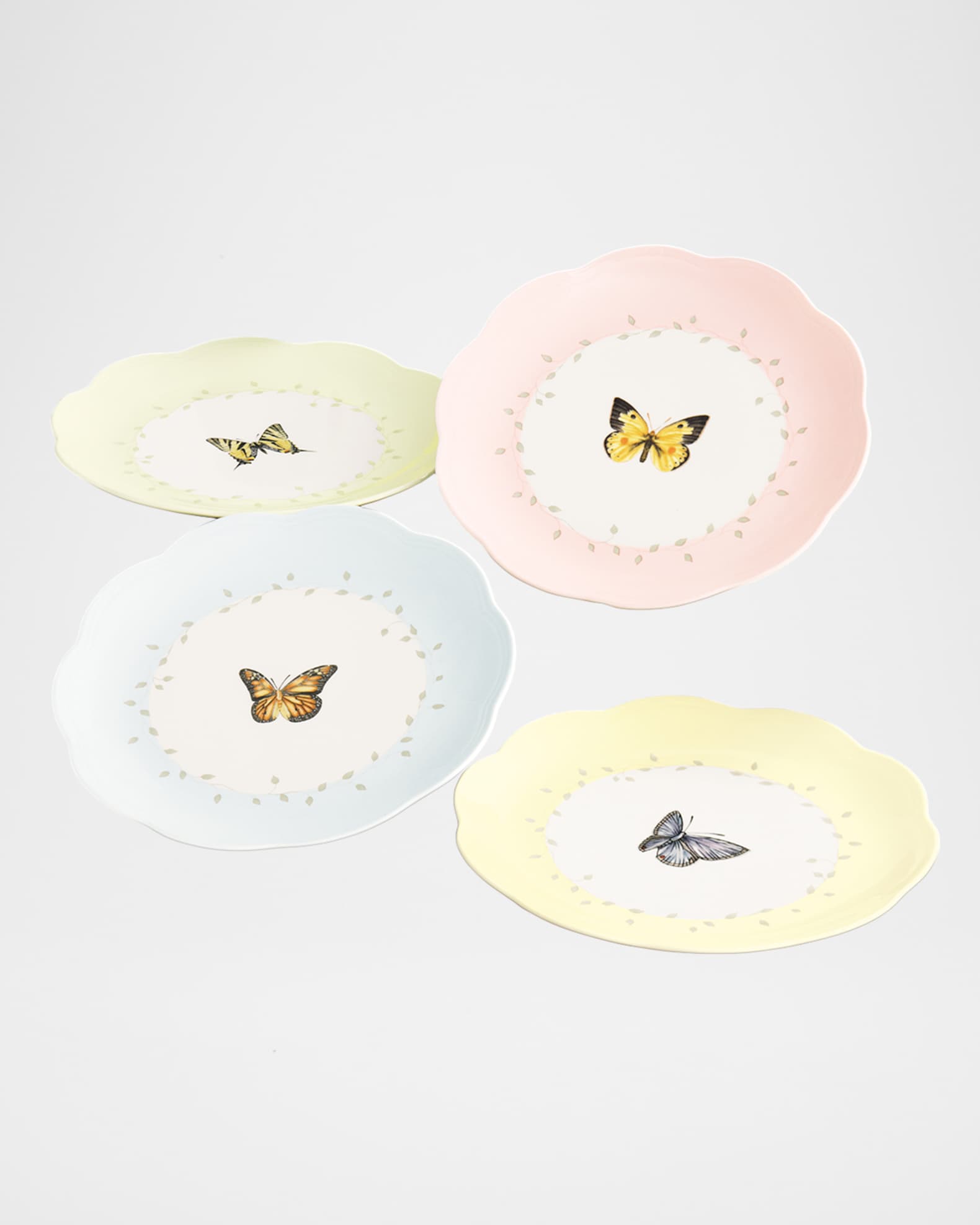 Lenox Butterfly Meadow Dessert Plates, Set of 4 Neiman Marcus