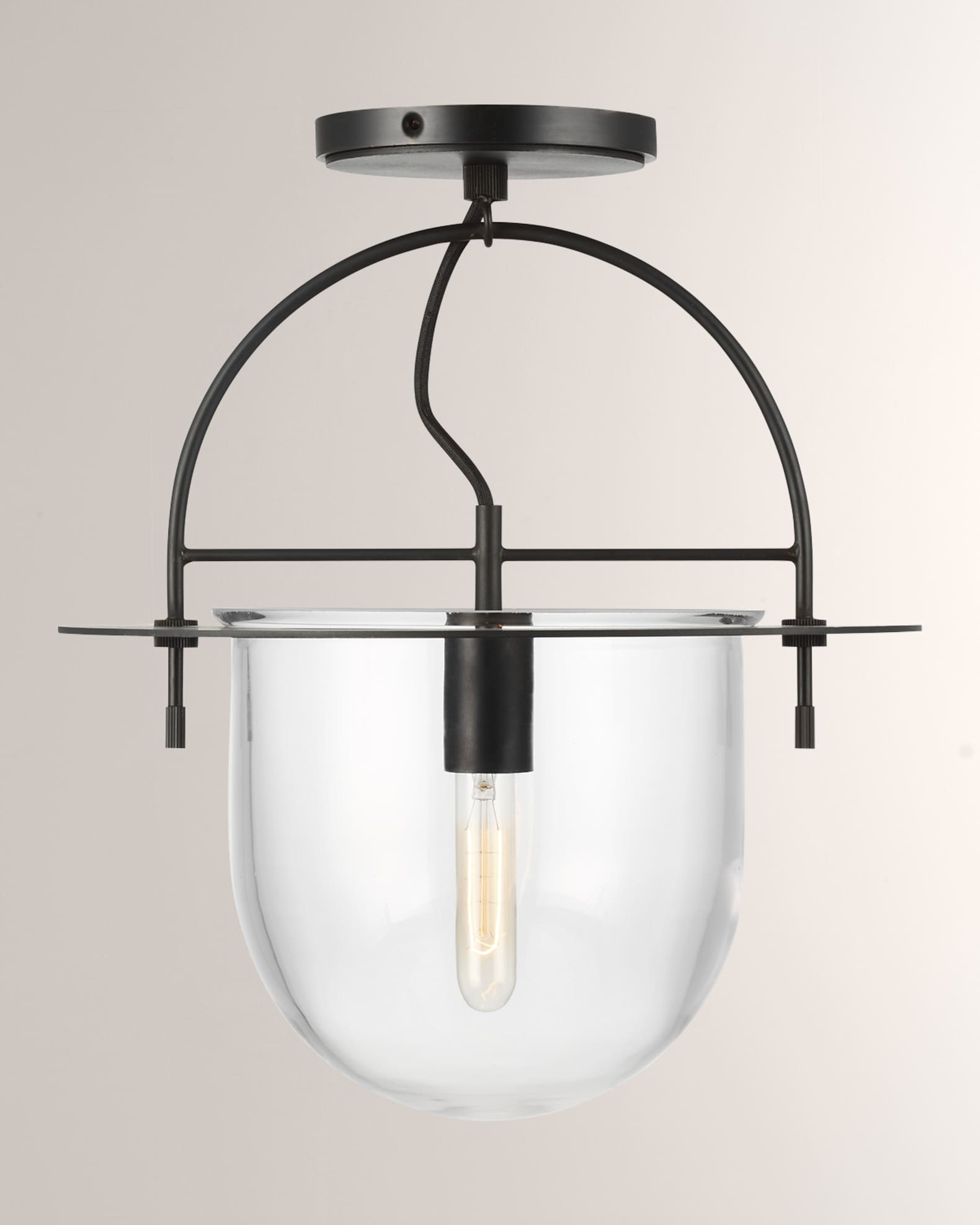 Visual Comfort Studio 1 - Light Medium Semi-Flush Mount Nuance By Kelly ...