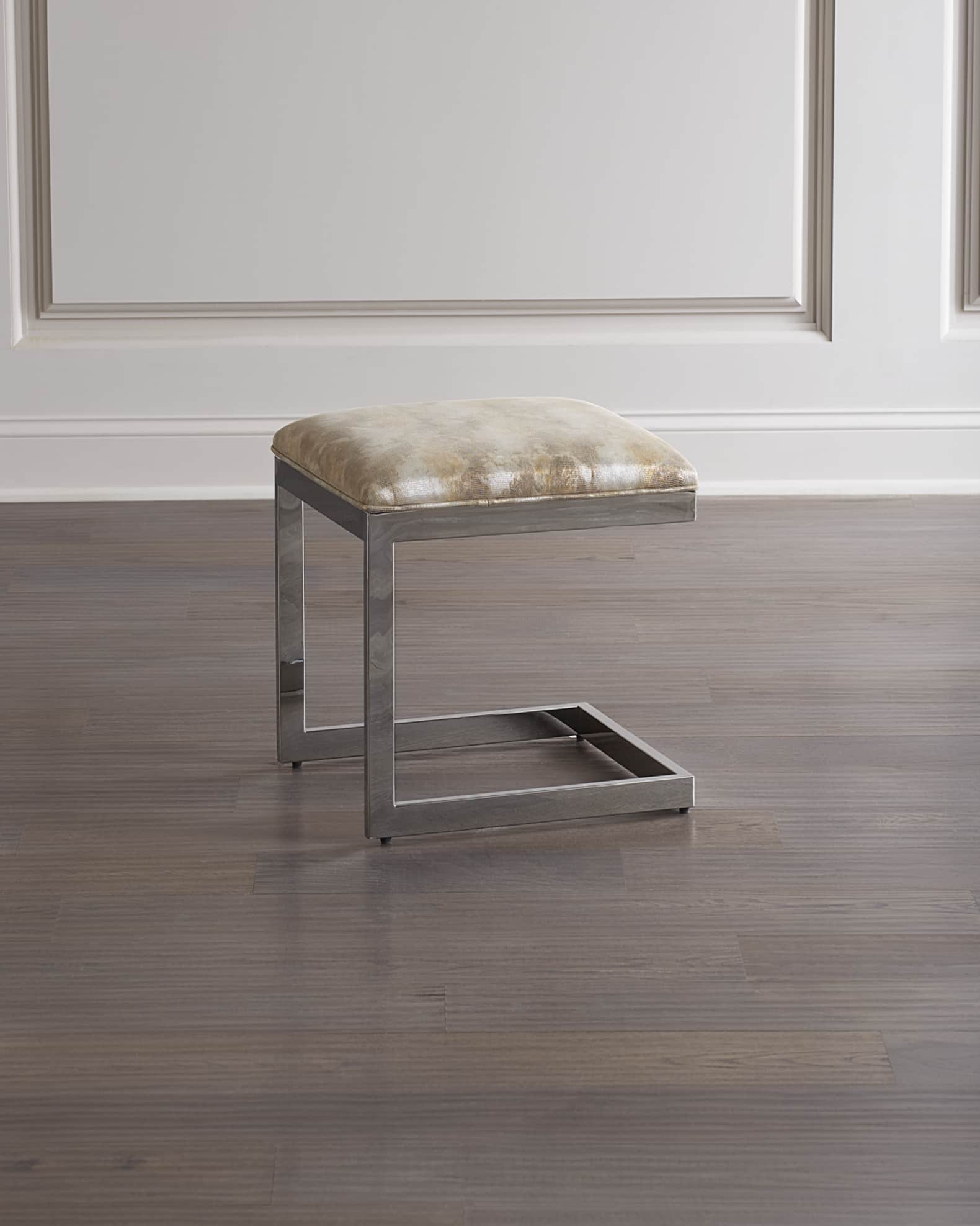 Lyndon Leather Ottoman 0