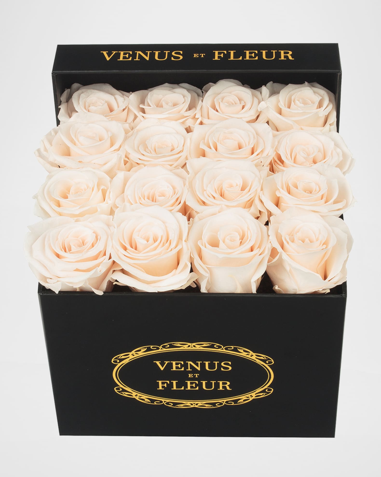 Classic Small Square Rose Box 0