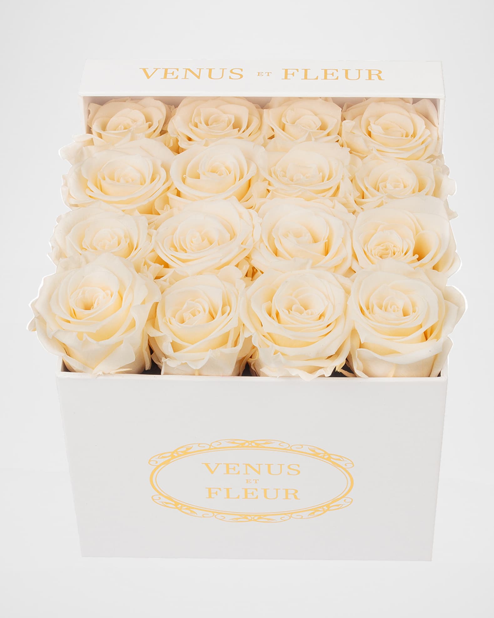 Classic Small Square Rose Box 0