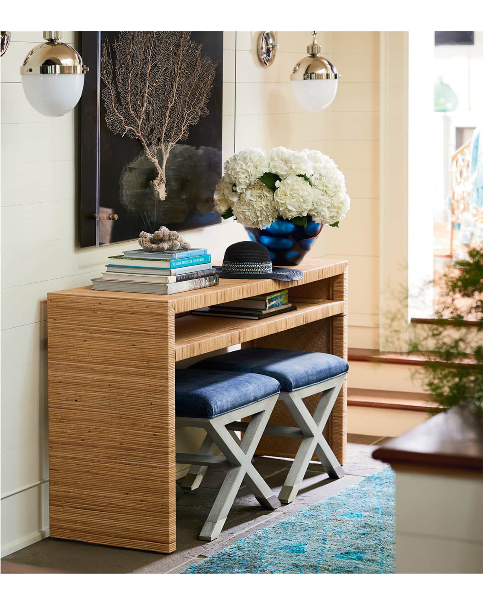 Universal Furniture Long Key Console Table Neiman Marcus