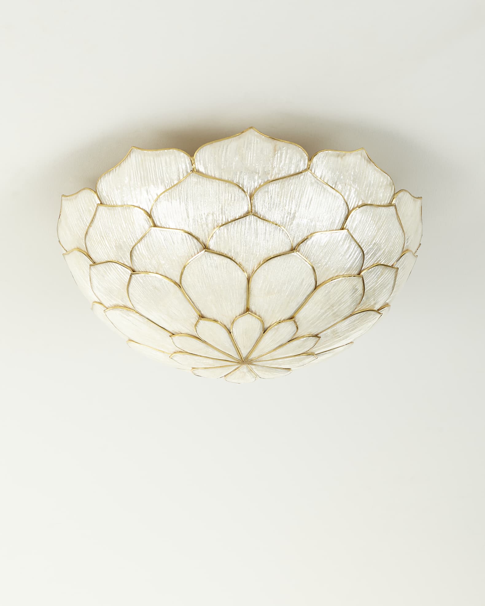Petal flush mount light clearance