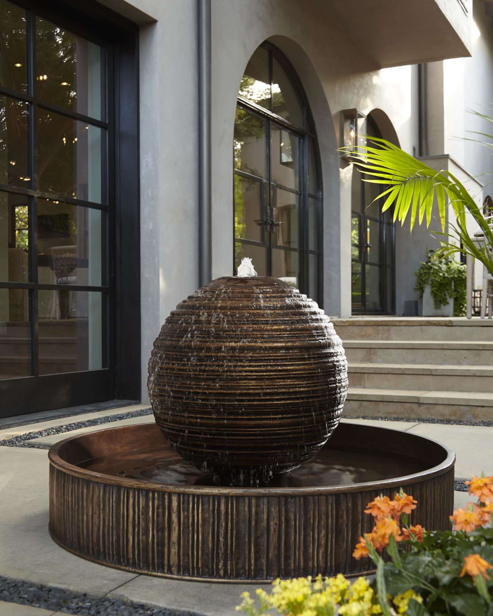 Ridged Ball Fountain 1