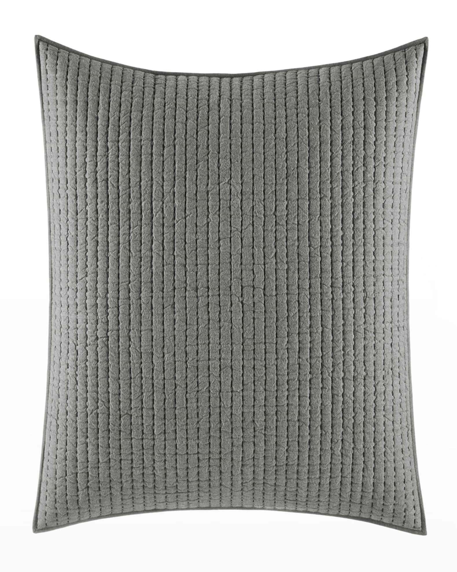 Vera Wang Ink Botanical European Sham Neiman Marcus