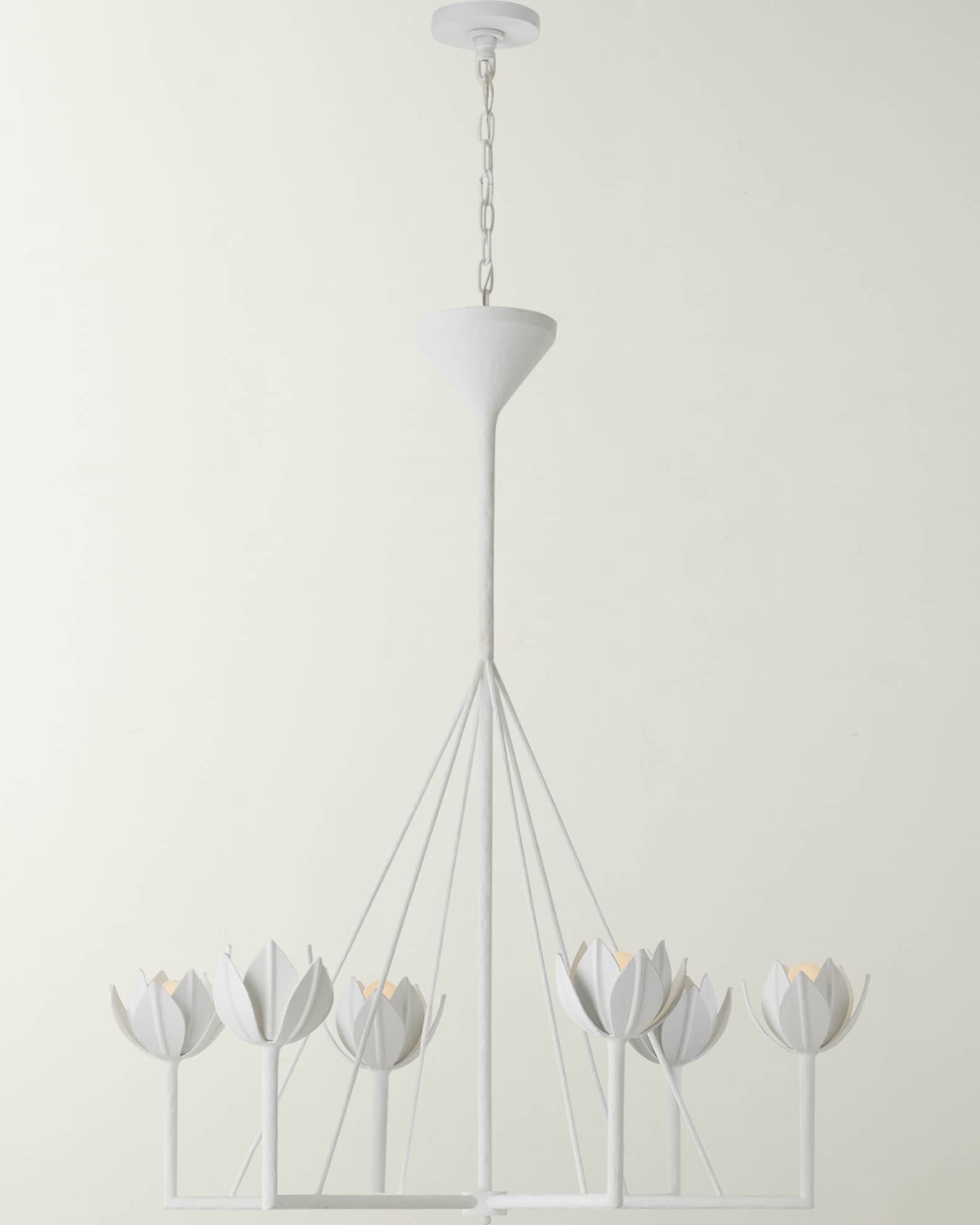 Alberto Large Single Tier Chandelier By Julie Neill 0