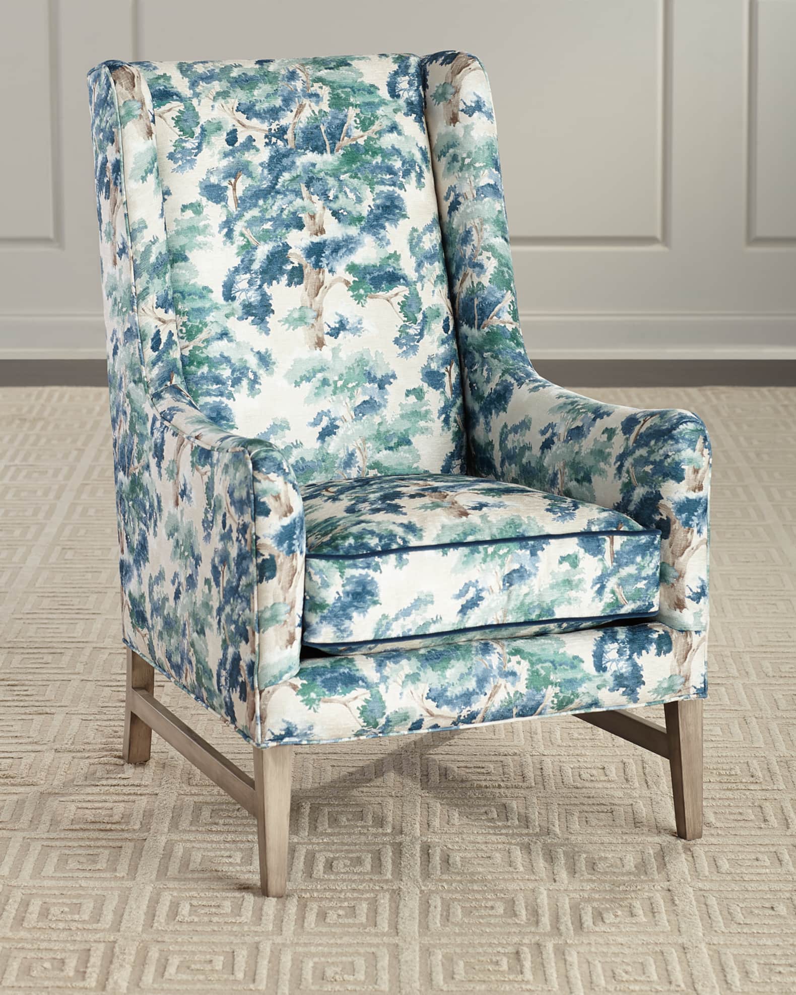 Larchmont Wing Chair 0