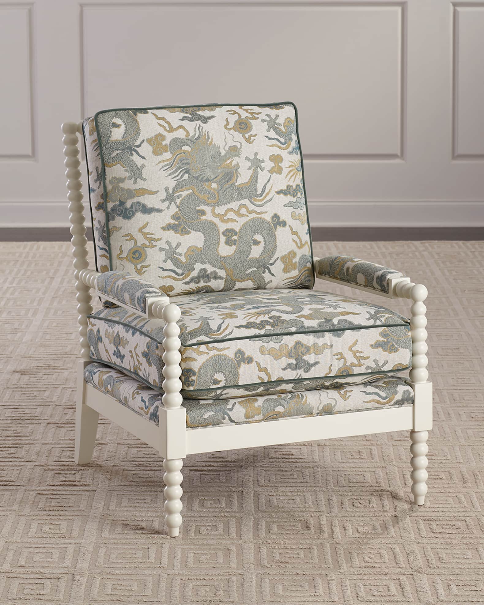 Massoud Giulia Spindle Chair Neiman Marcus