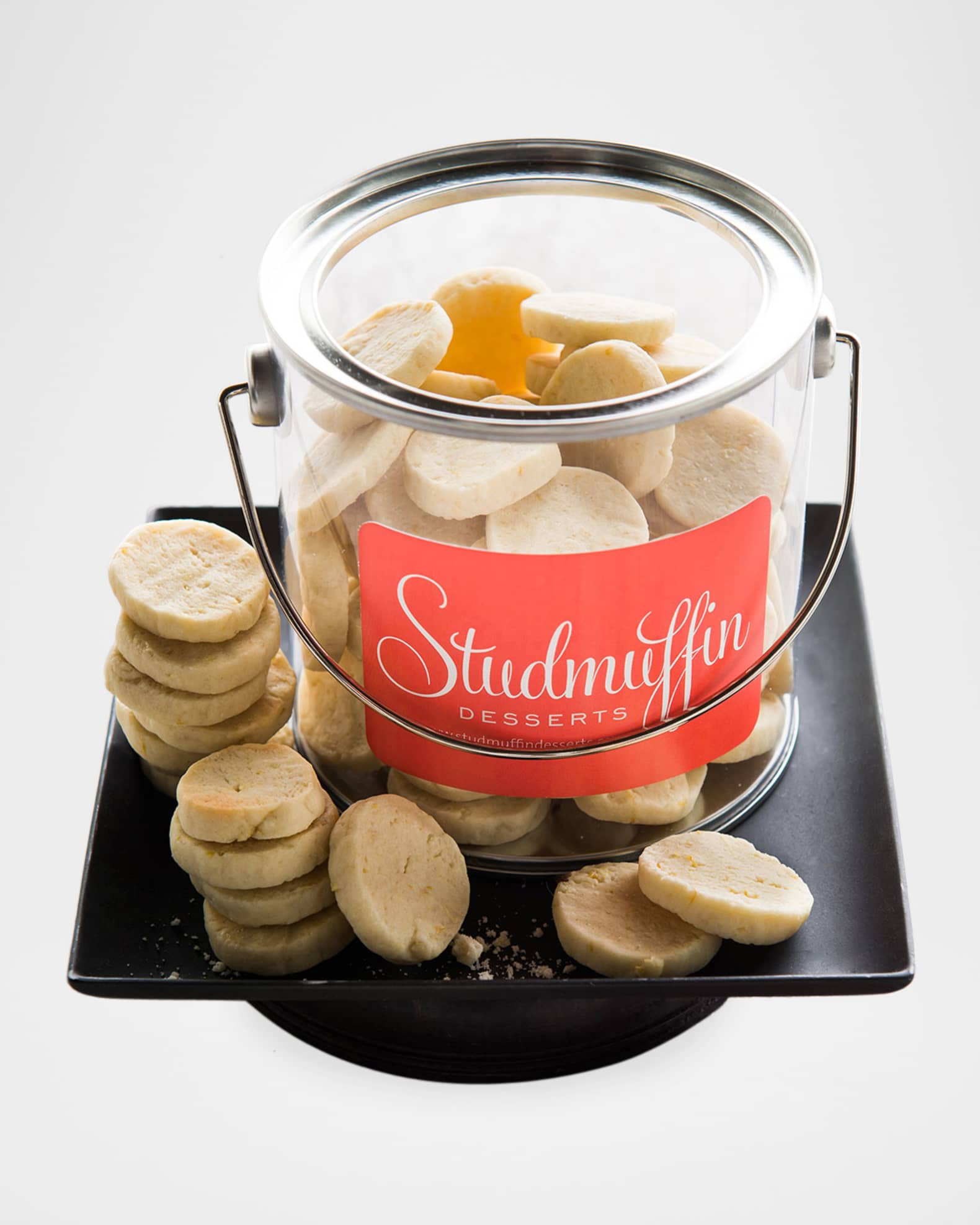 Lemon Crisps Signature Cookie Bites Stud Bucket 0