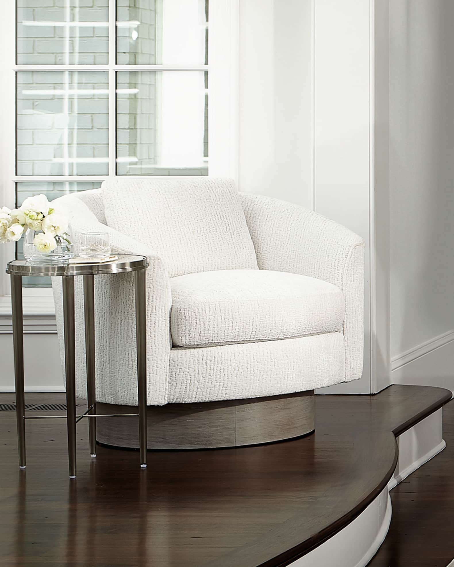 Bernhardt camino deals swivel chair