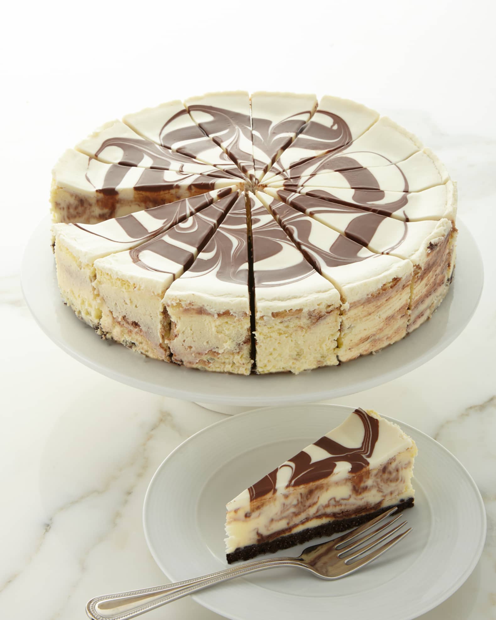 Chocolate Swirl Cheesecake 0
