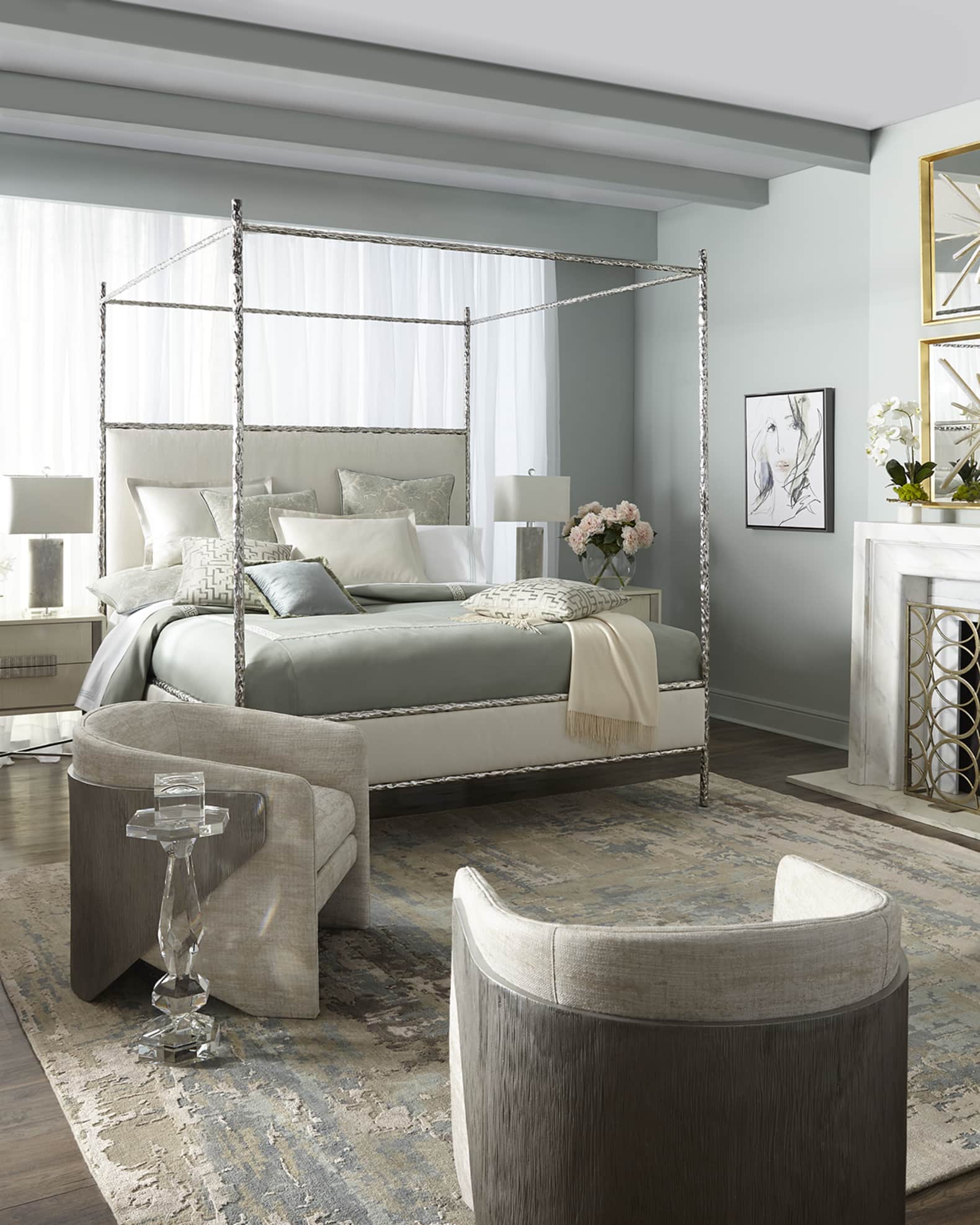 Bernhardt 2025 canopy bed