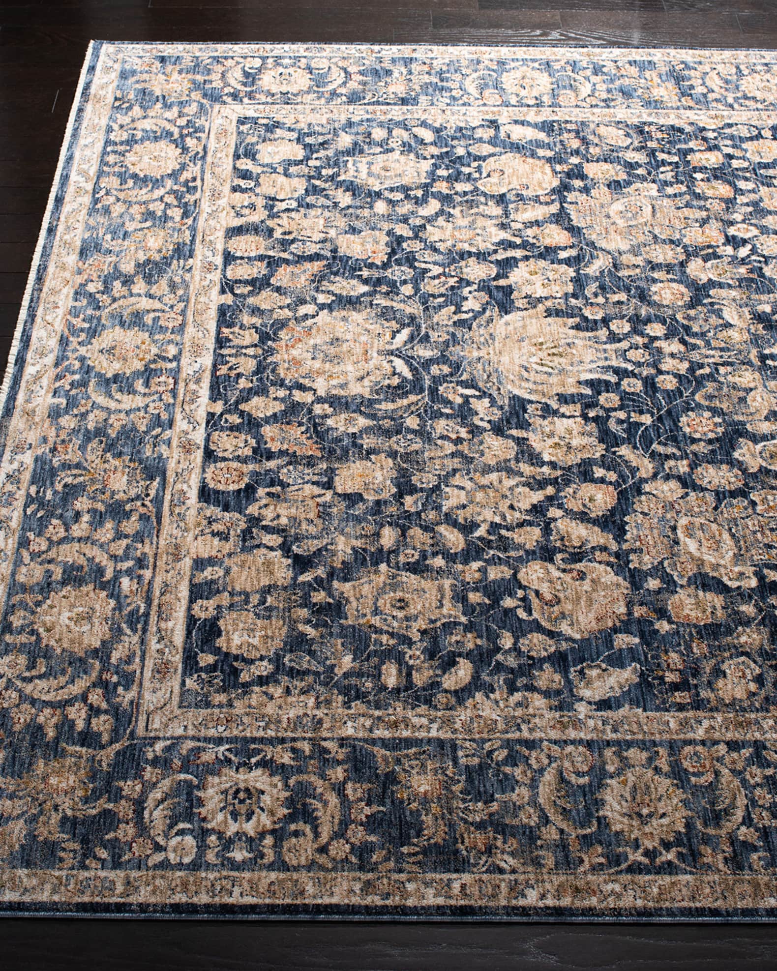 Celia Navy Power-Loomed Rug, 10' x 14' 1