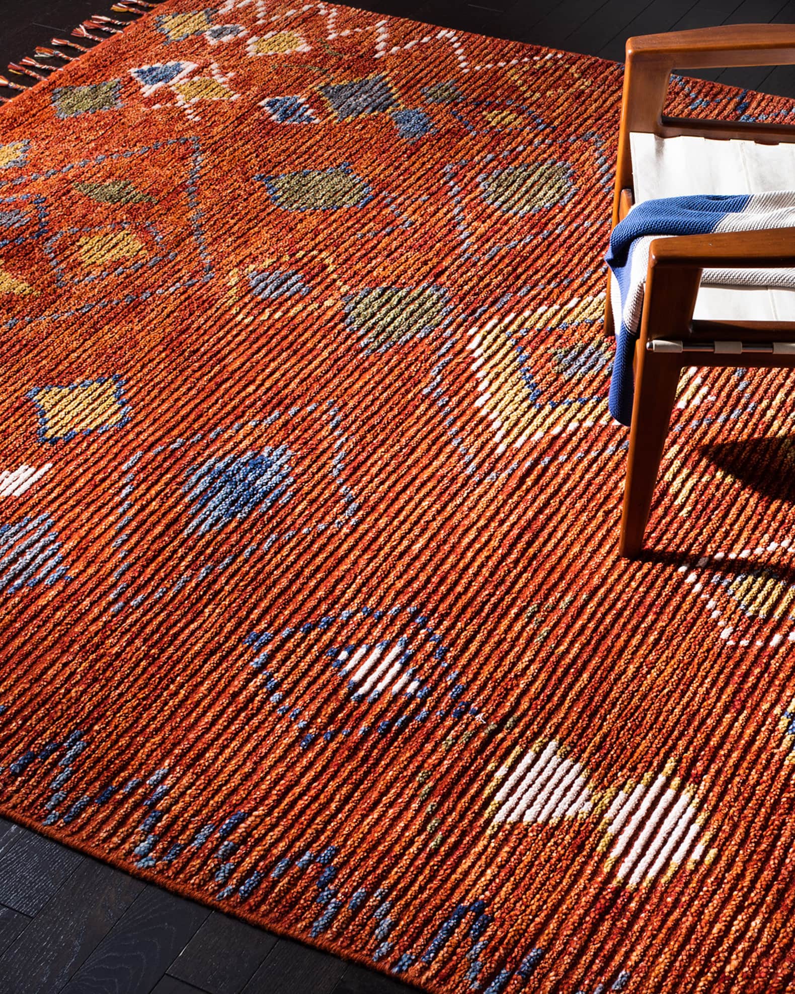 Nahla Currant Hand-Knotted Rug 0