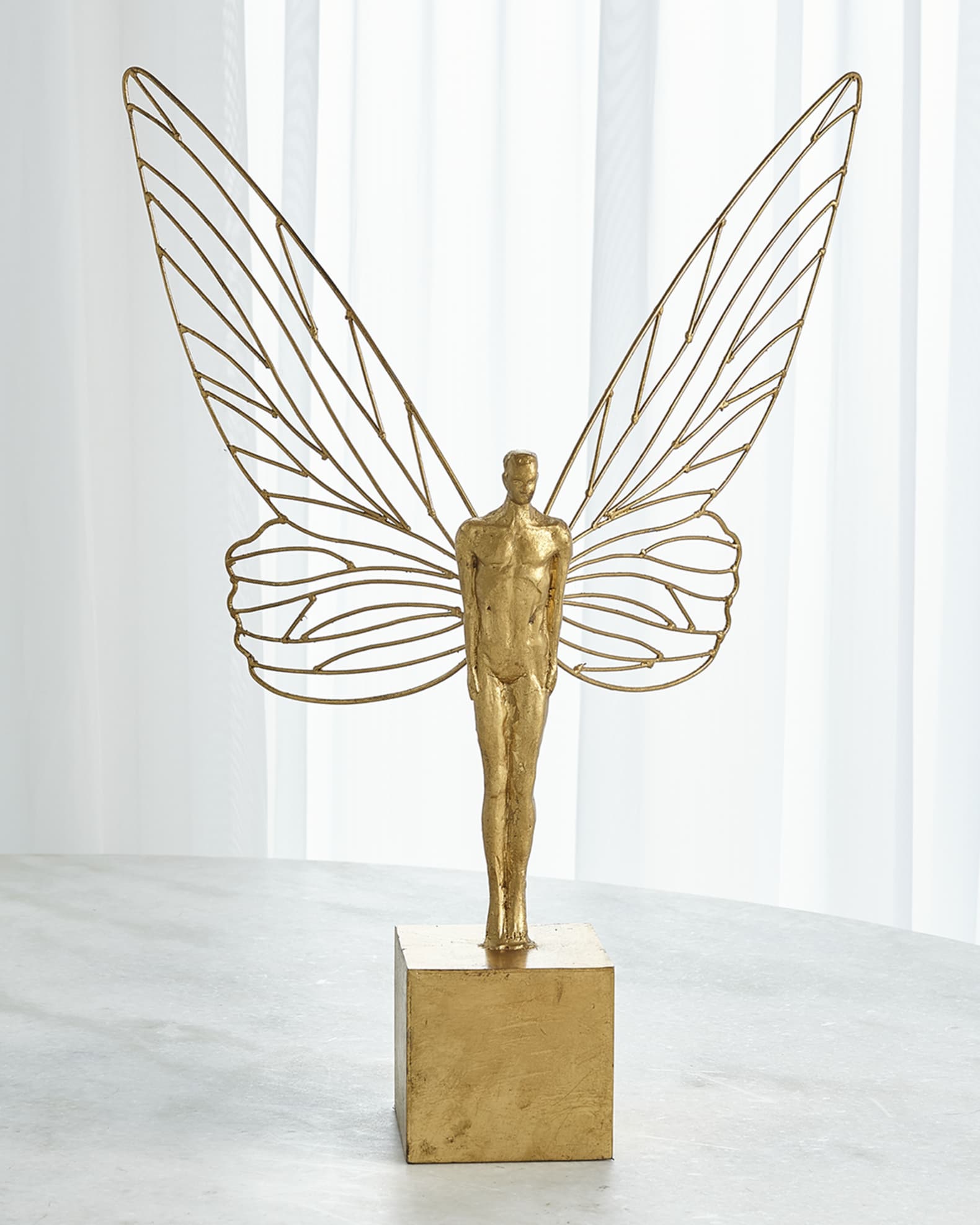 Winged Man Sculpture 0