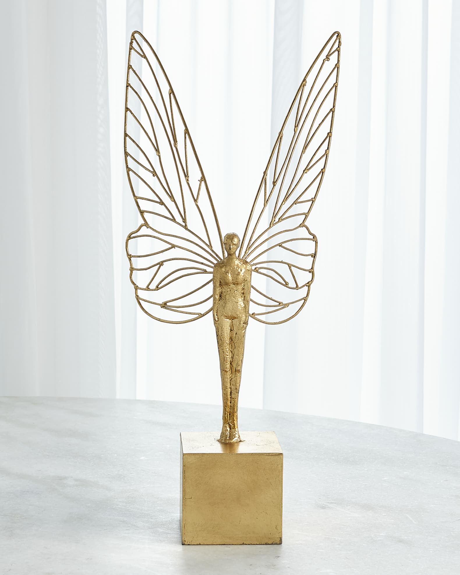 Winged Woman Sculpture 0