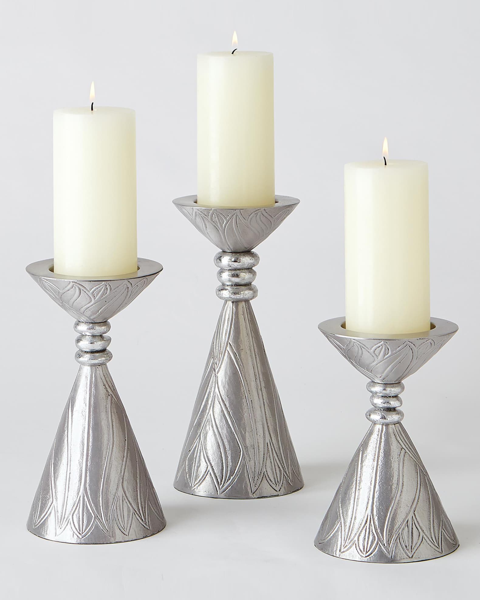 Large Leaf Candle Holder 1