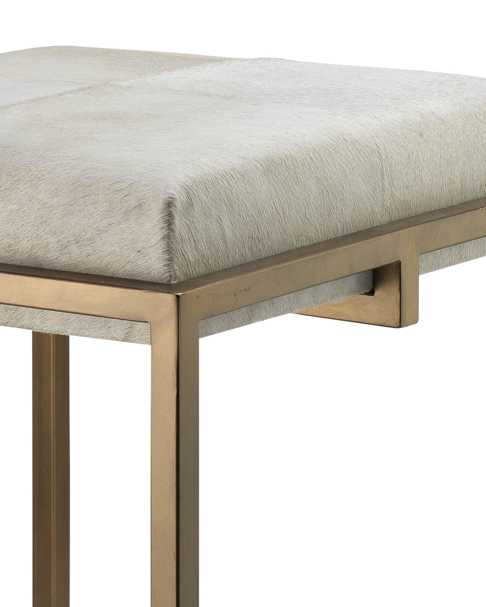 Shelby Hair Hide Counter Stool 1