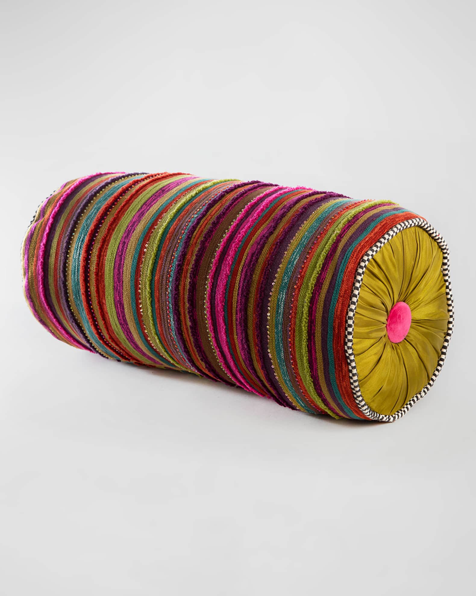 Paradise Stripe Bolster Pillow 0