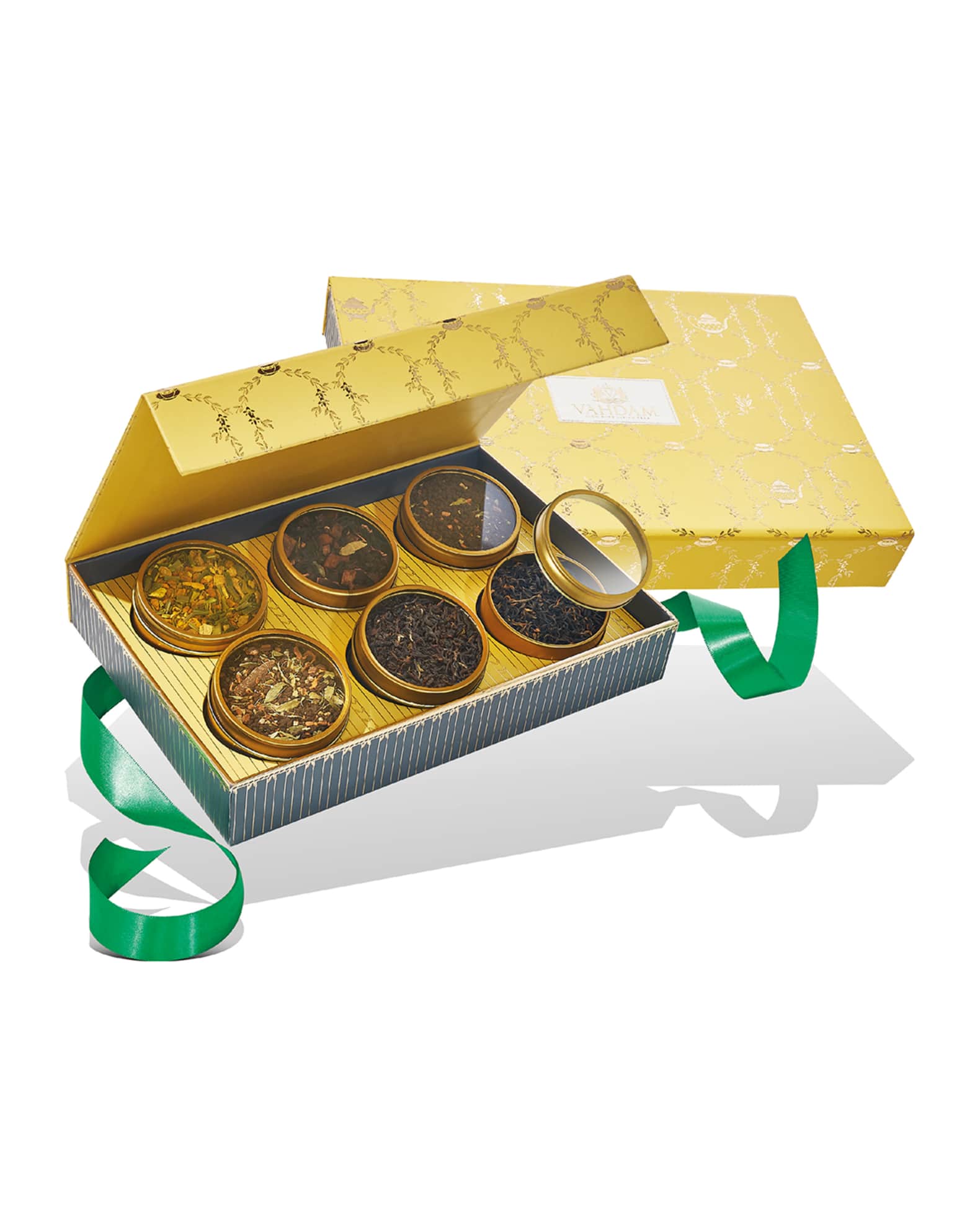 Vahdam Teas Glow Luxurious Tea Gift Set 6 Delicious Teas Packed In