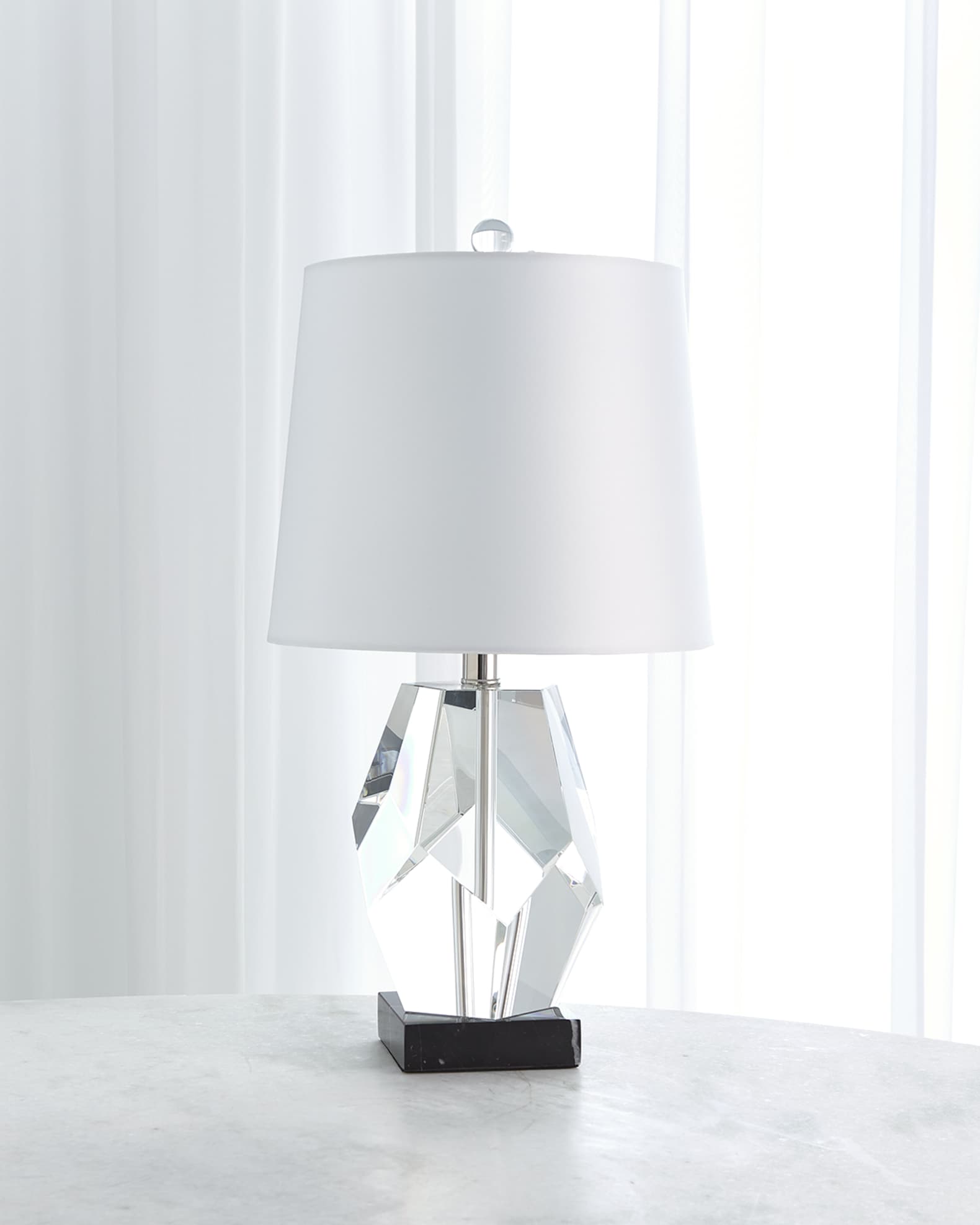 Facet Block Lamp 1