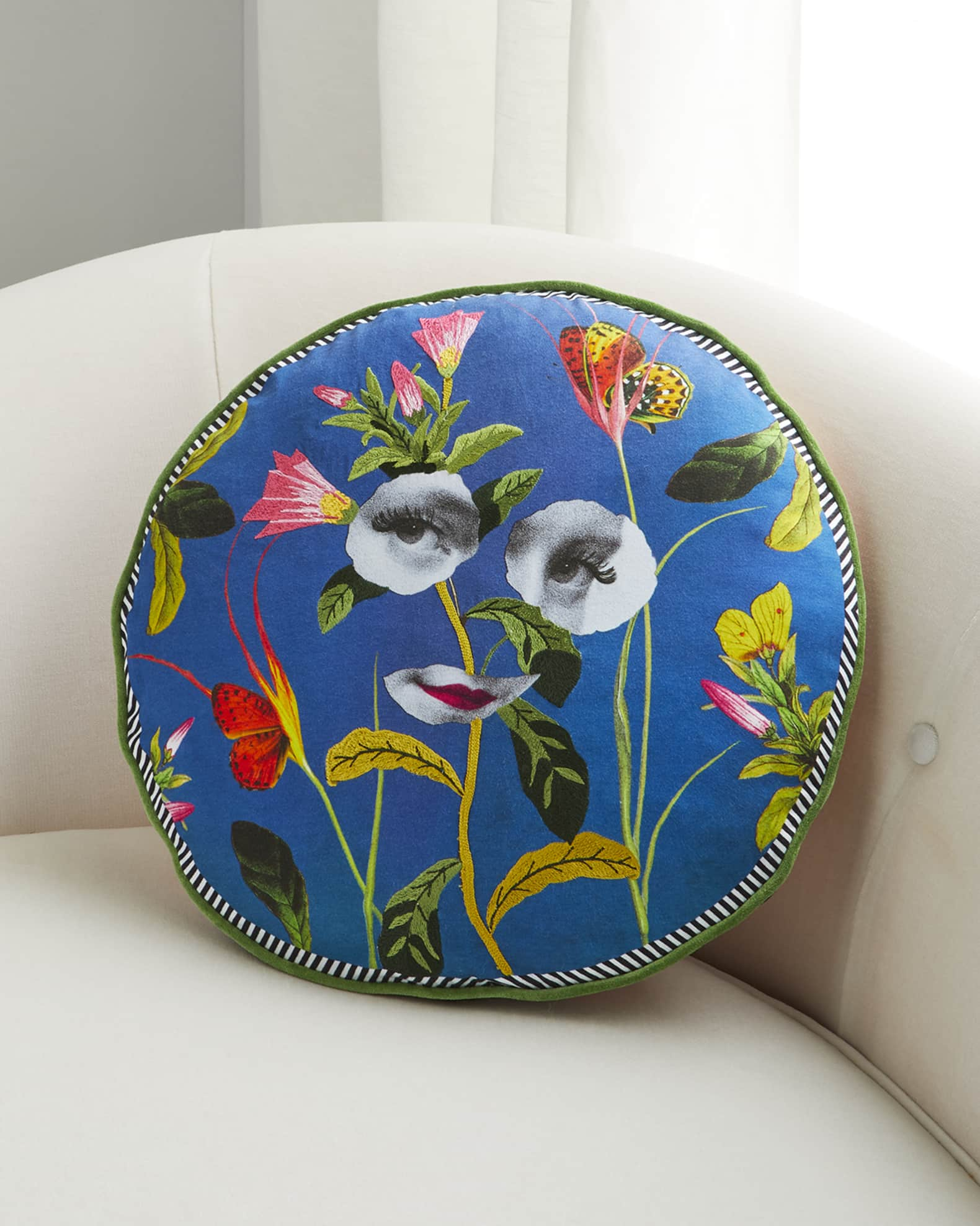 CHRISTIAN LACROIX Nature Games Multicolore Decorative Pillow