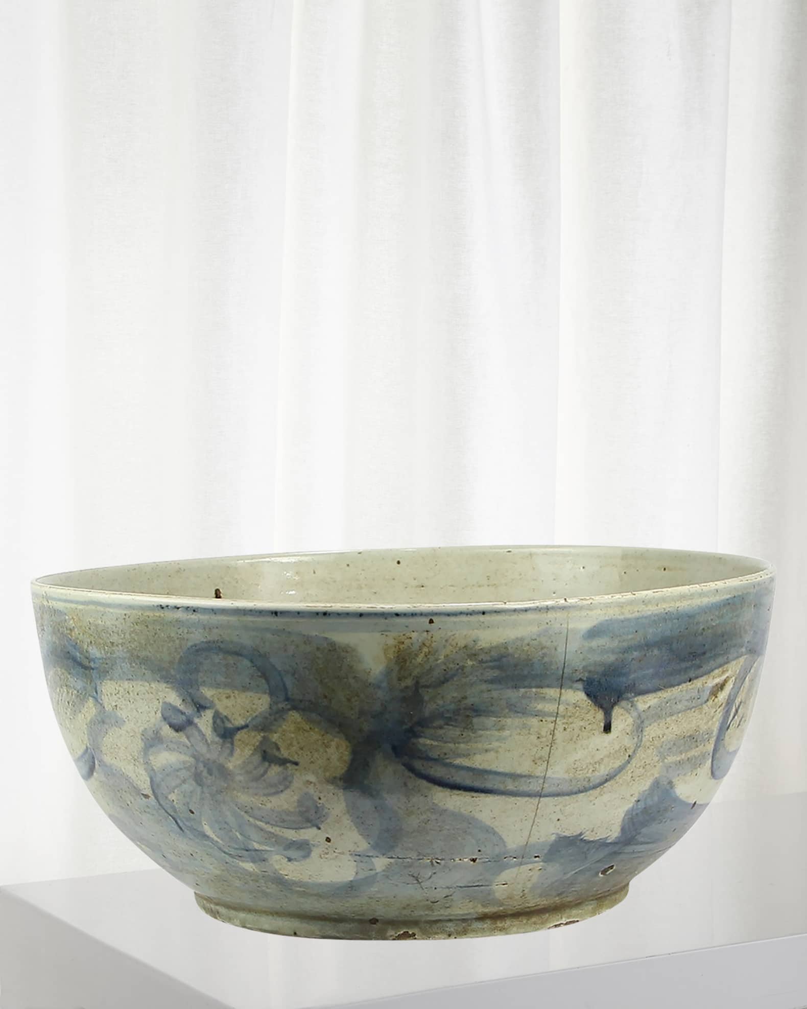 Blue & White Ceramic Bowl 0