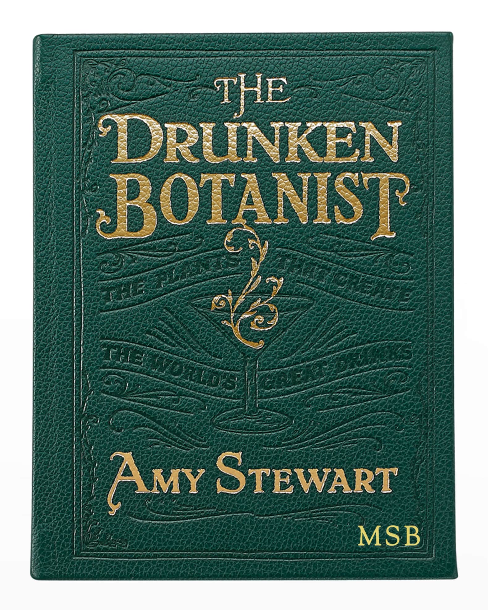 "The Drunken Botanist" Book by Amy Stewart, Personalized 0