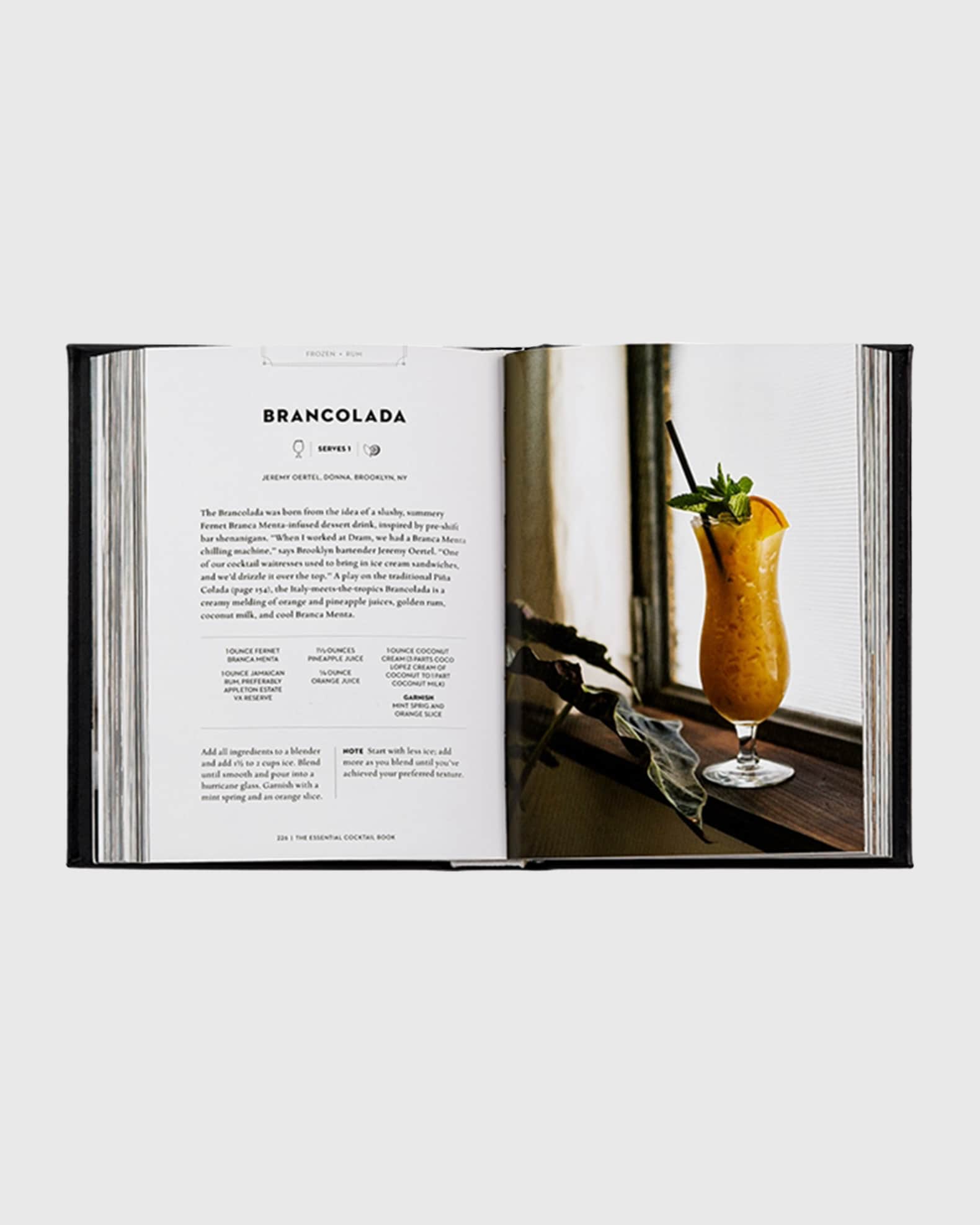 The Essential Cocktail Book Personalized