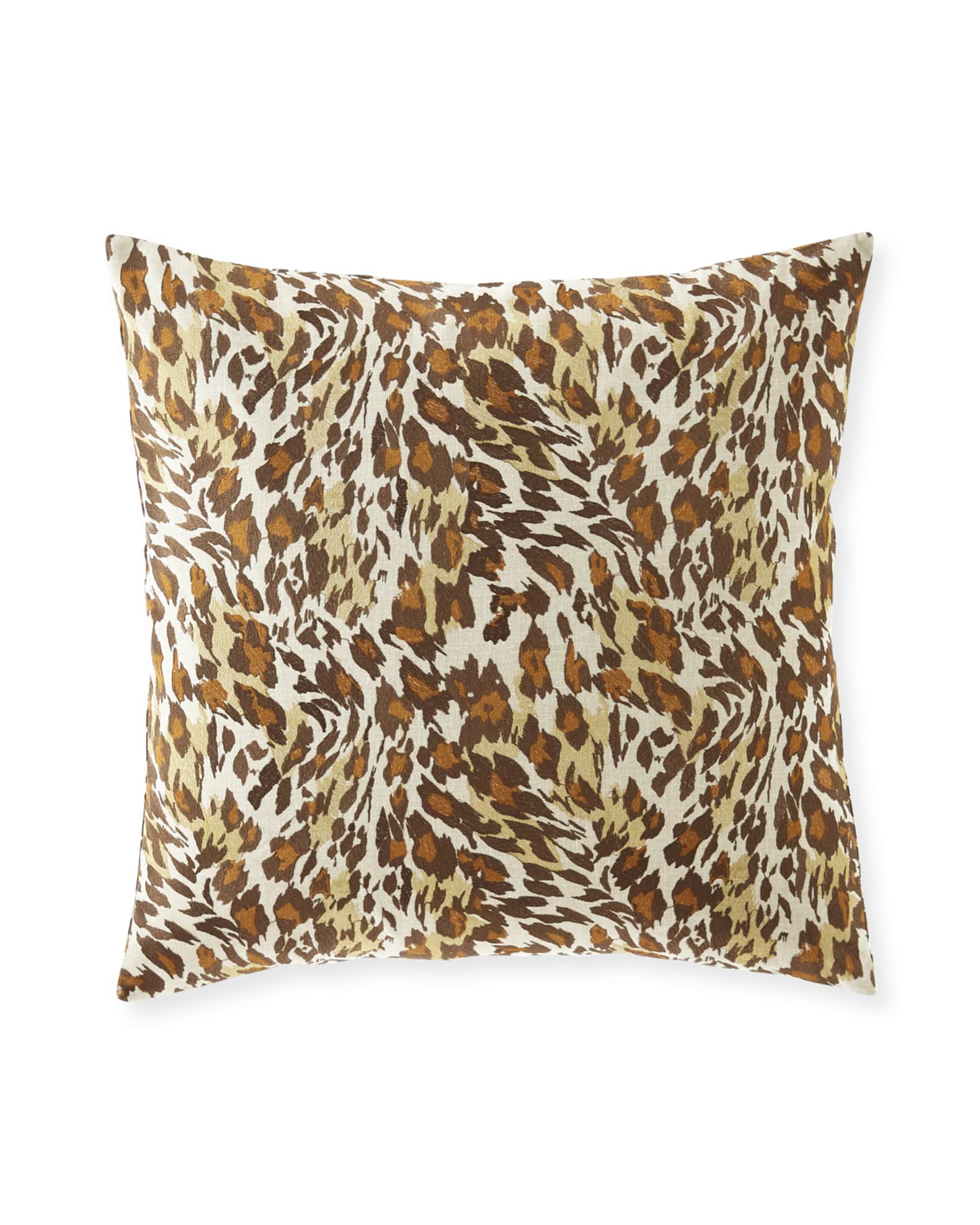 TL at Home Cheetah European Sham, 25"Sq. Neiman Marcus