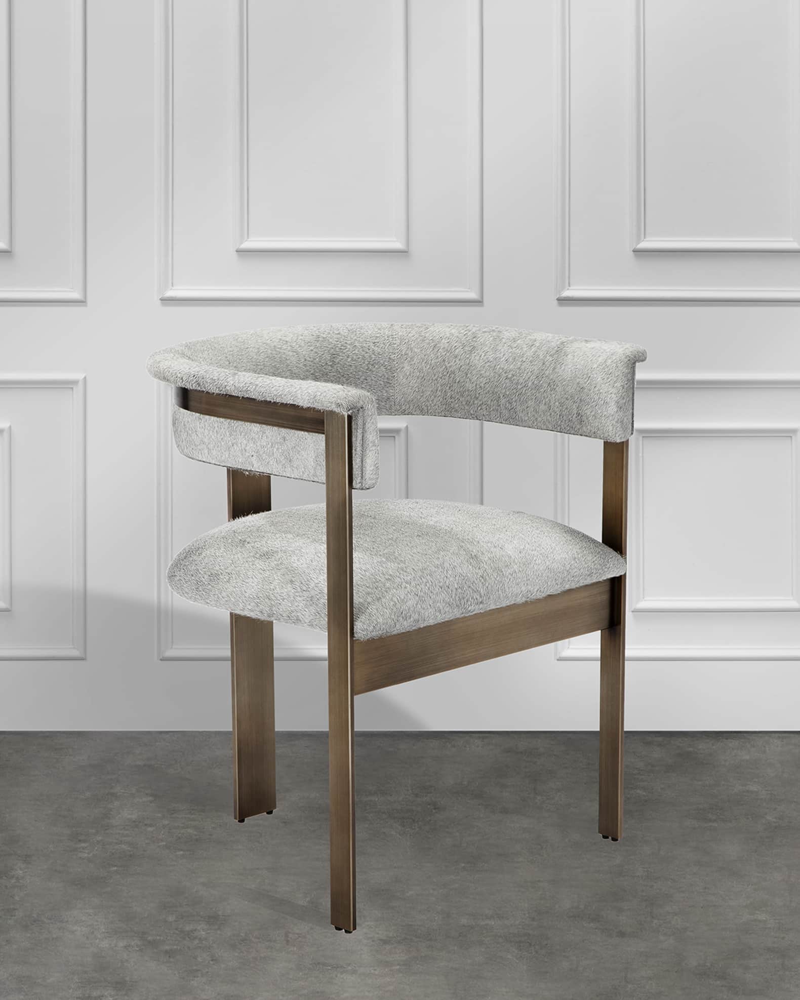 Darcy Hairhide Dining Chair 0