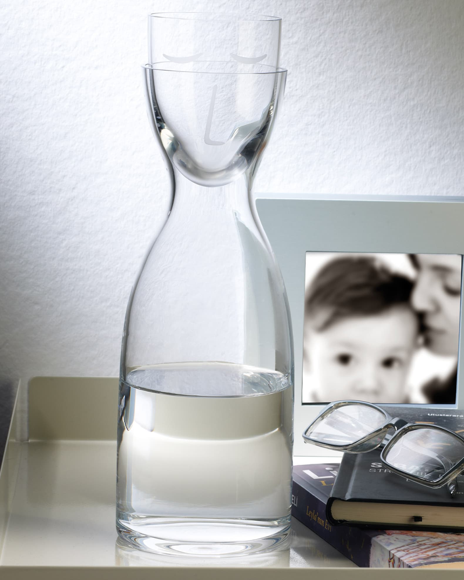 Mr. & Mrs. Night Water Set, Tall
