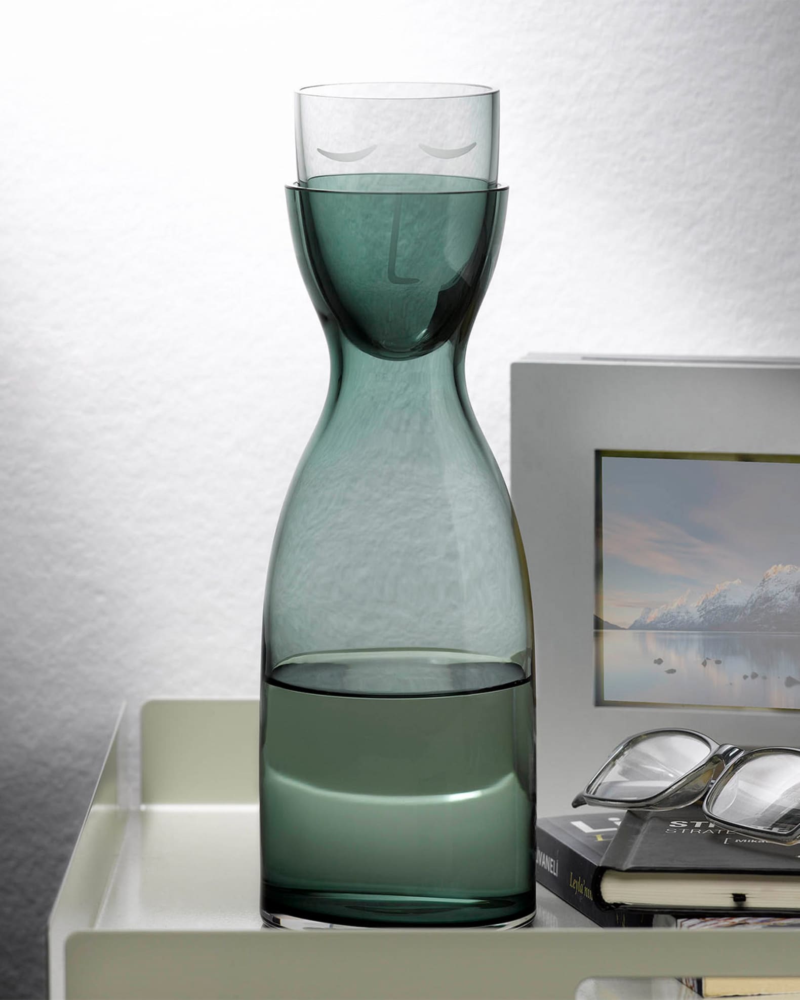 Mr. & Mrs. Night Water Set, Tall