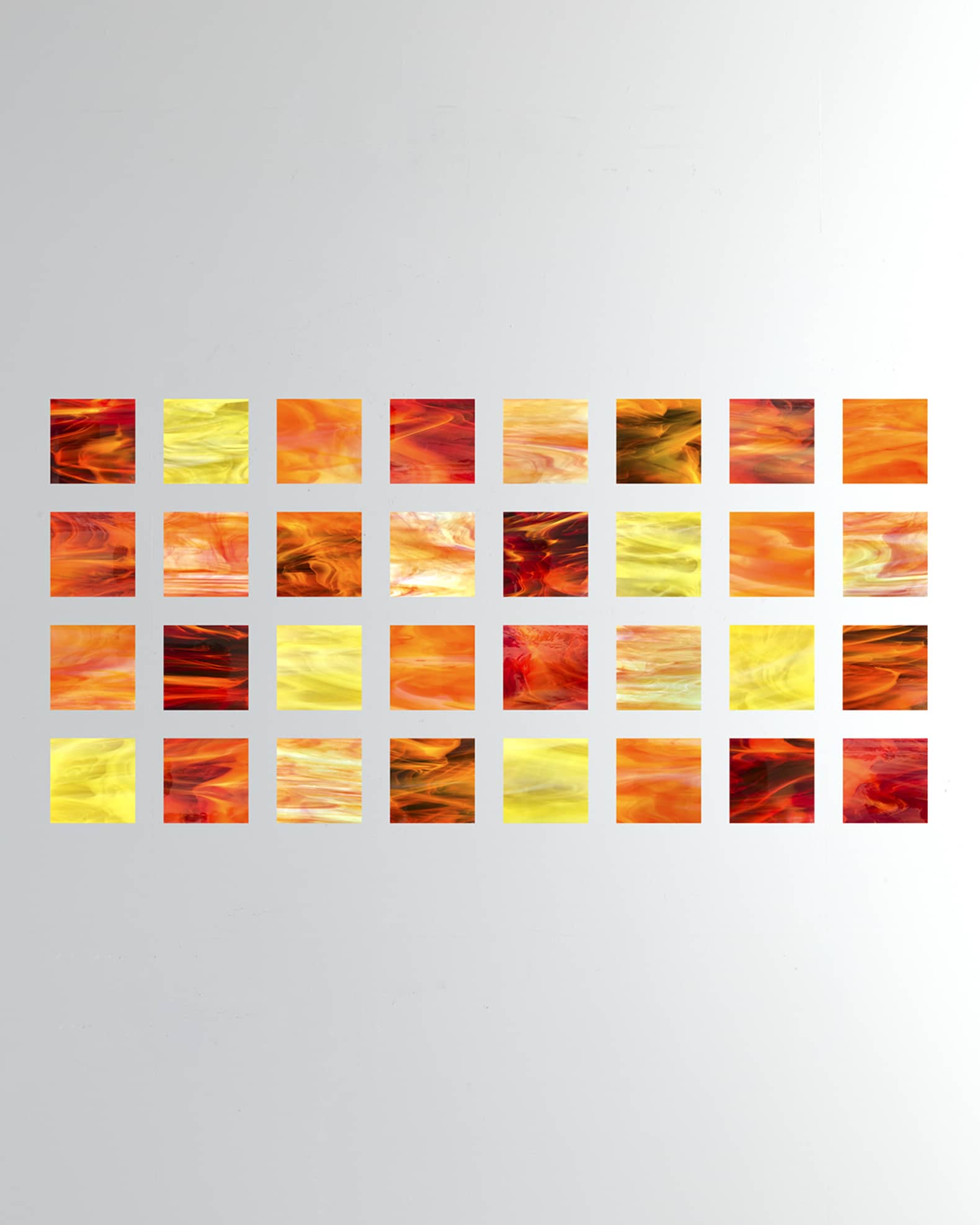 Dawn Glass Wall Sculpture 0