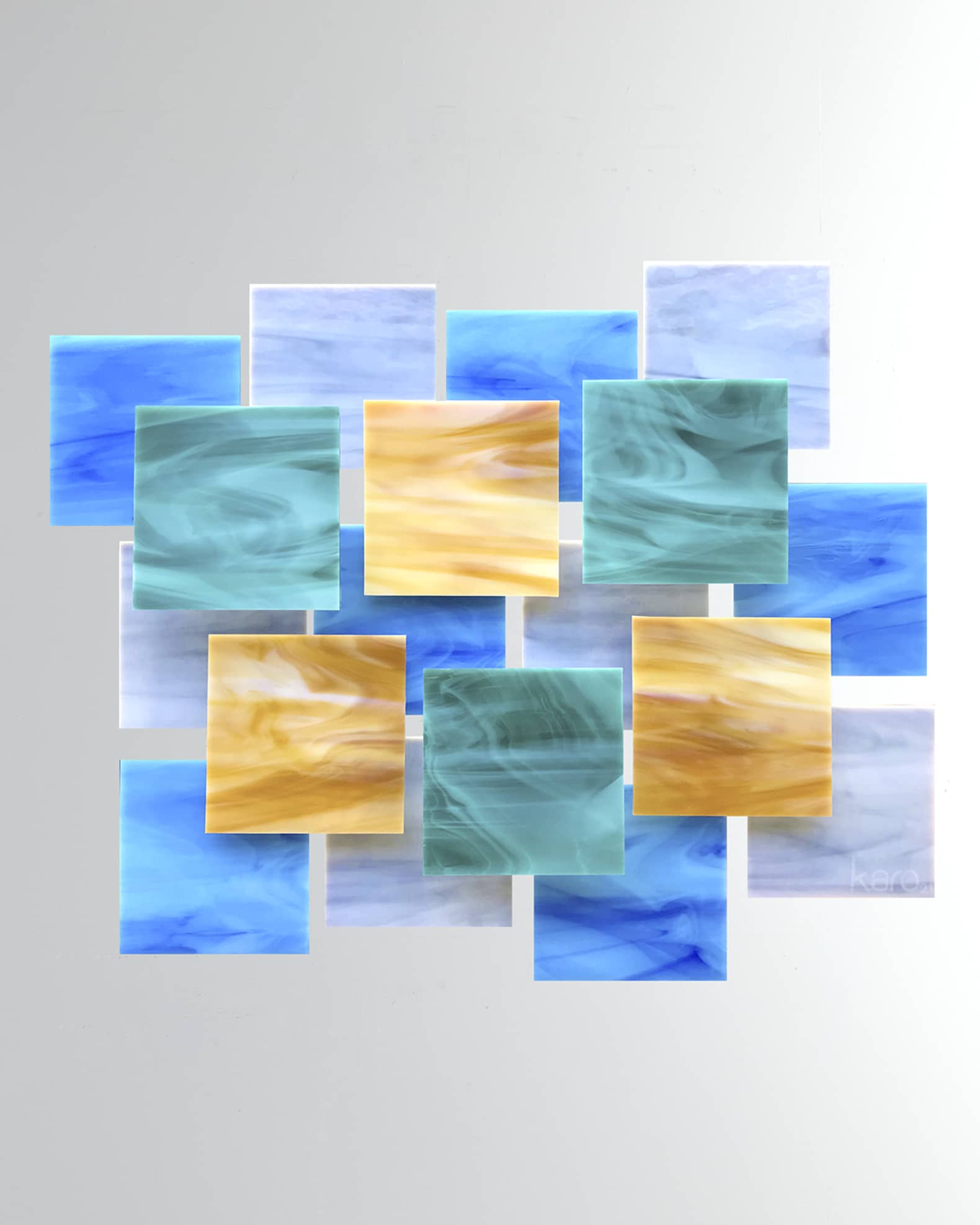 Enchanted Glass Wall Sculpture 0
