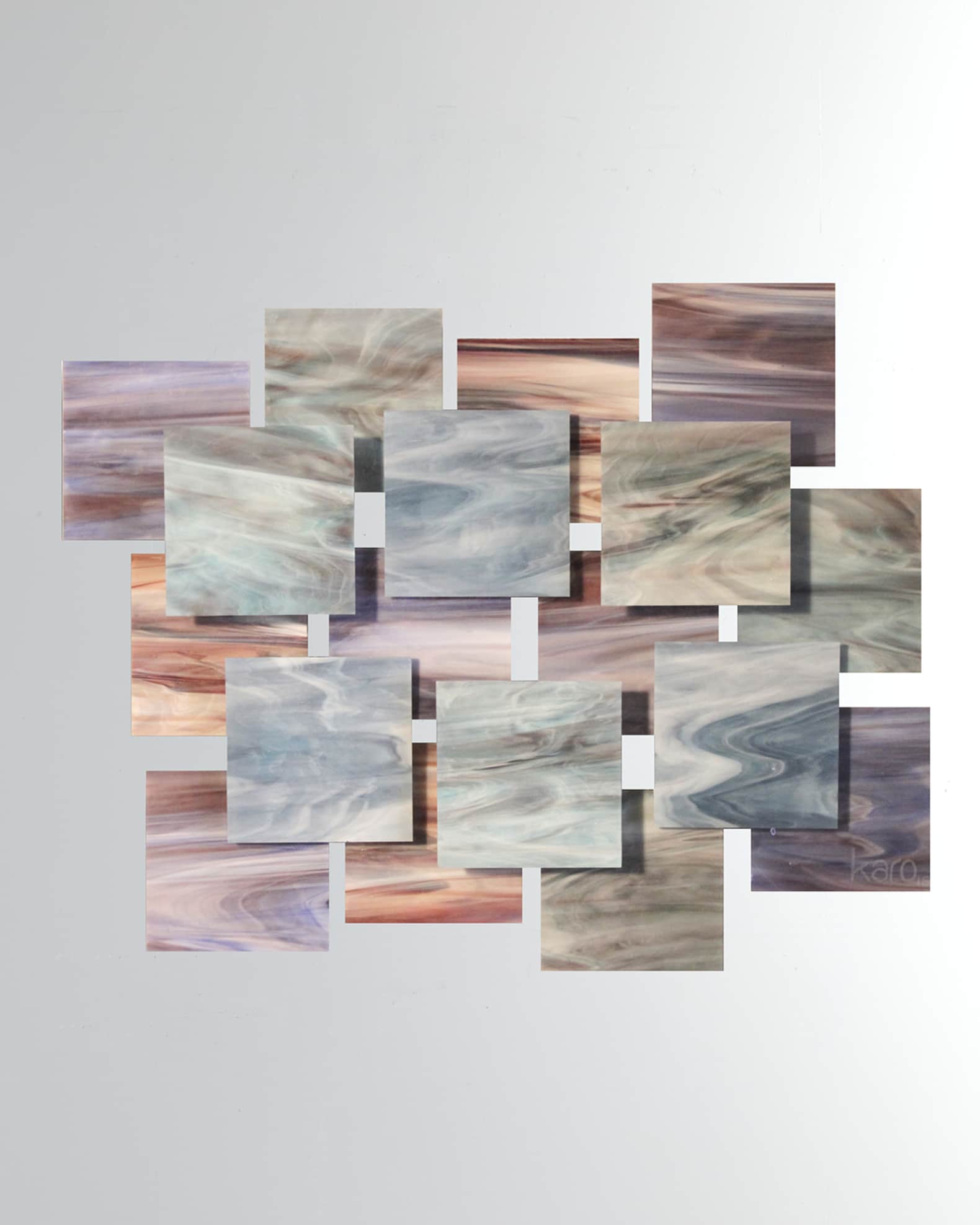 Impressions Glass Wall Sculpture 0
