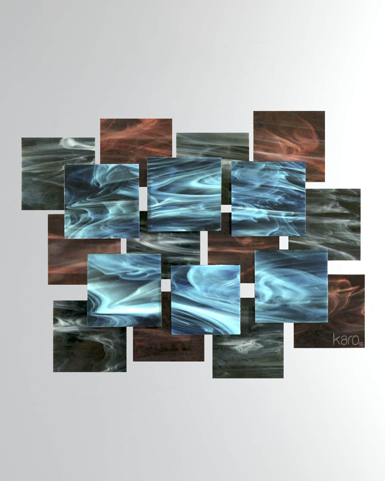 Electric Glass Wall Sculpture 0