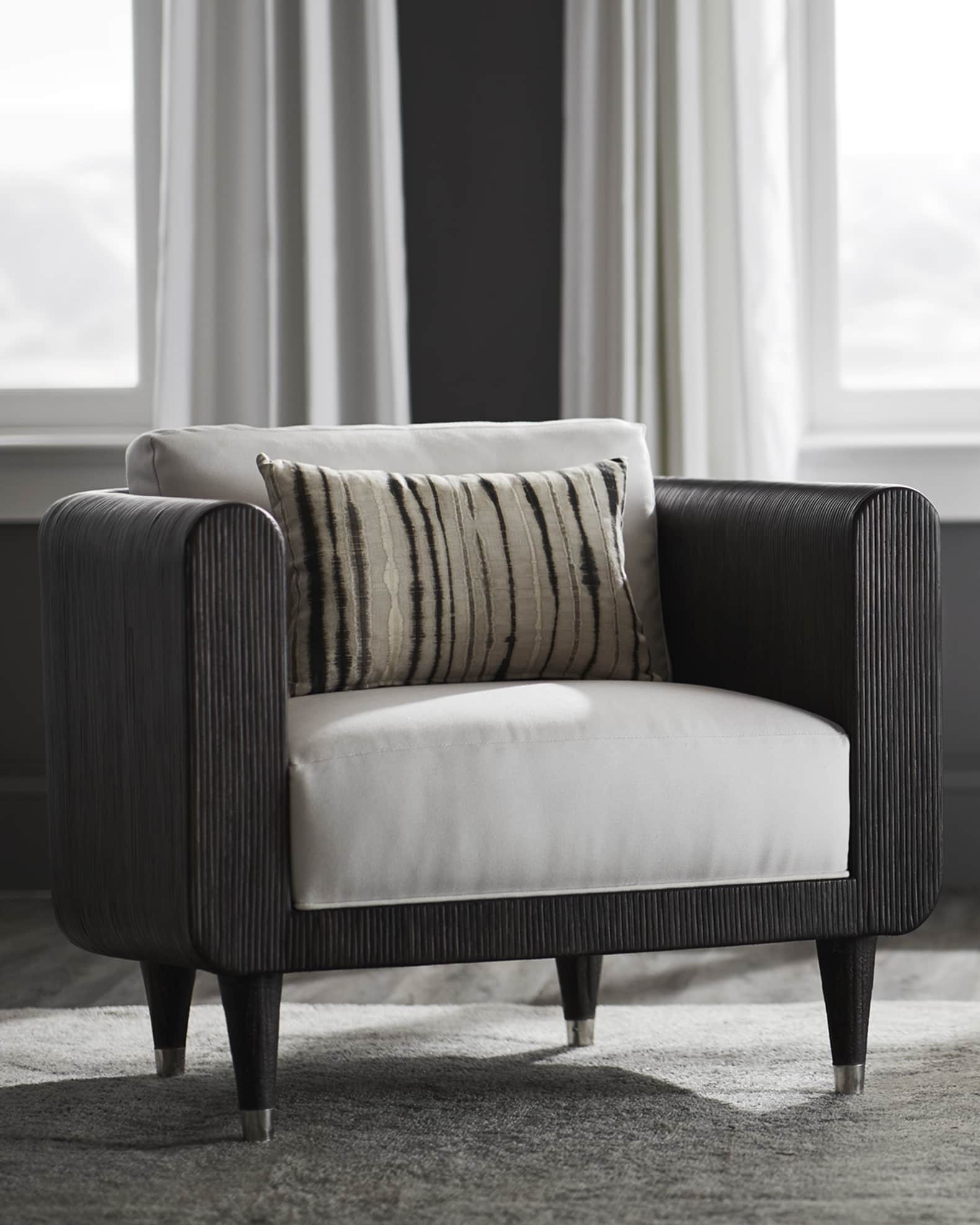 Palecek Hugo Lounge Chair Neiman Marcus