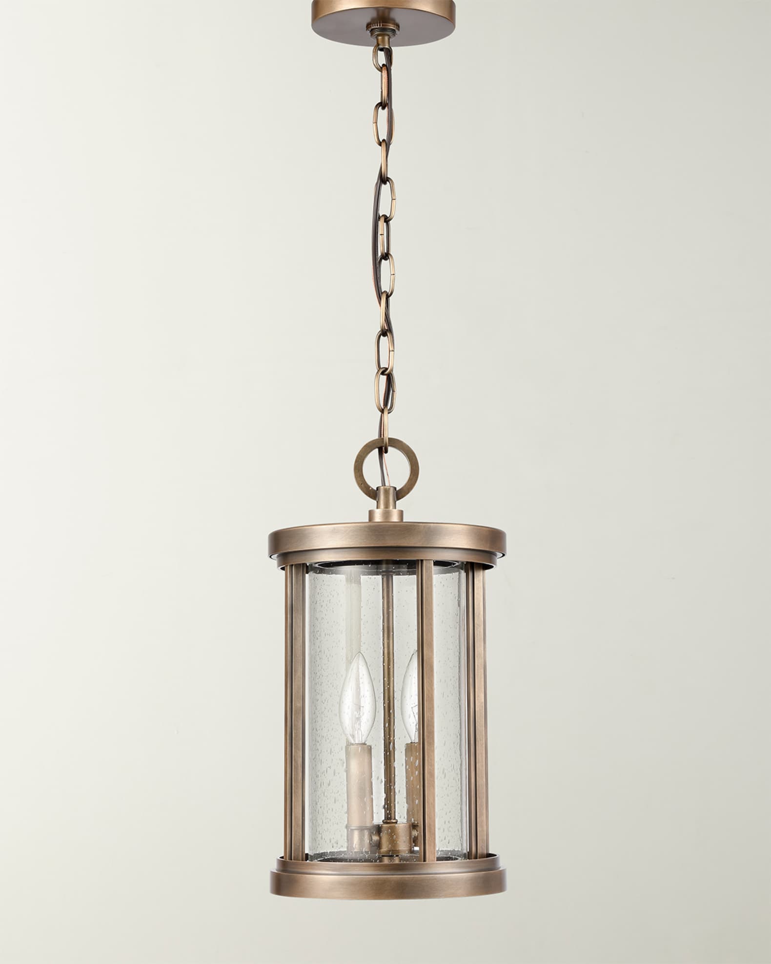 Brison 2-Light Hanging Pendant Light 0
