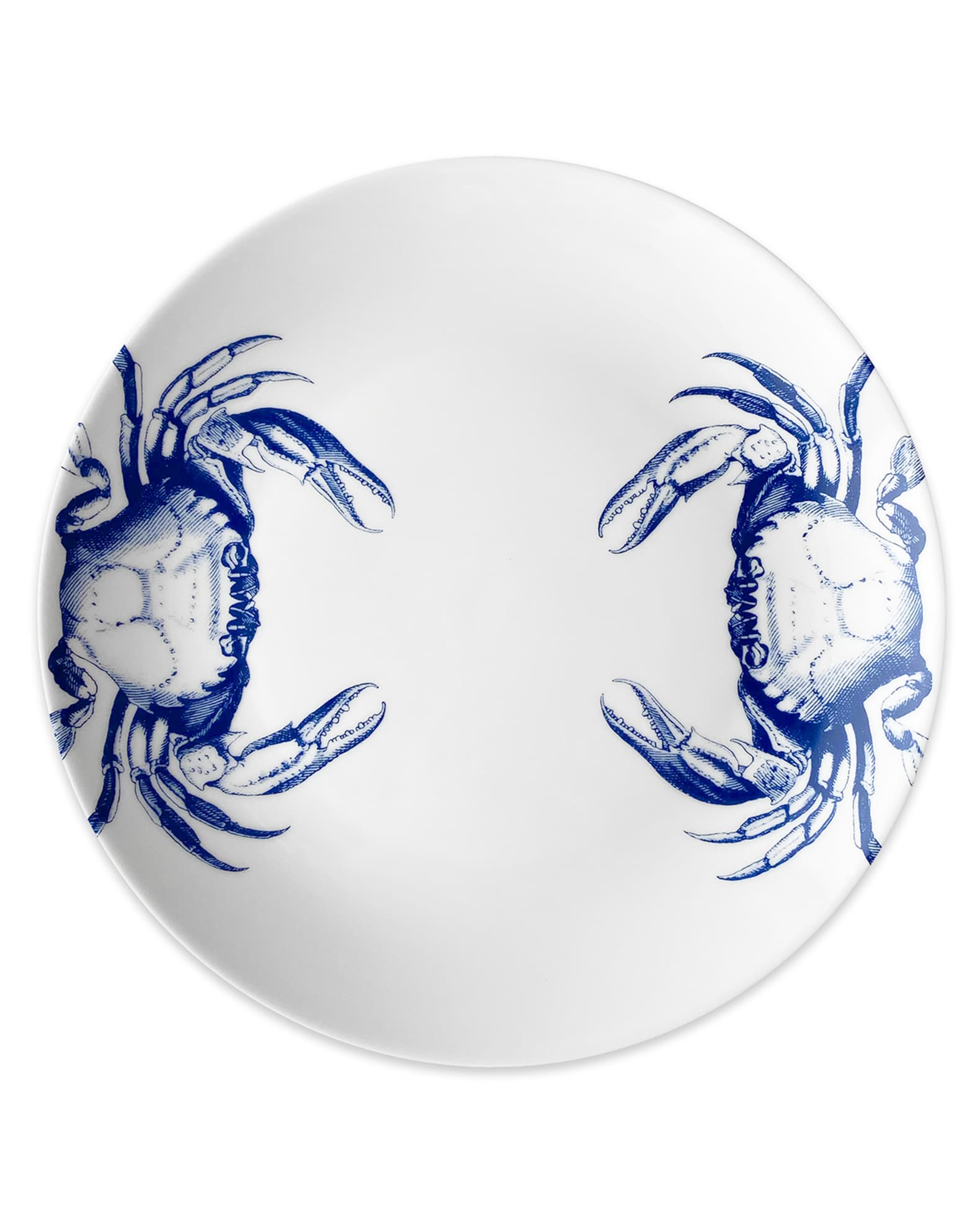 Blue Crabs Coupe Dinner Plates 0