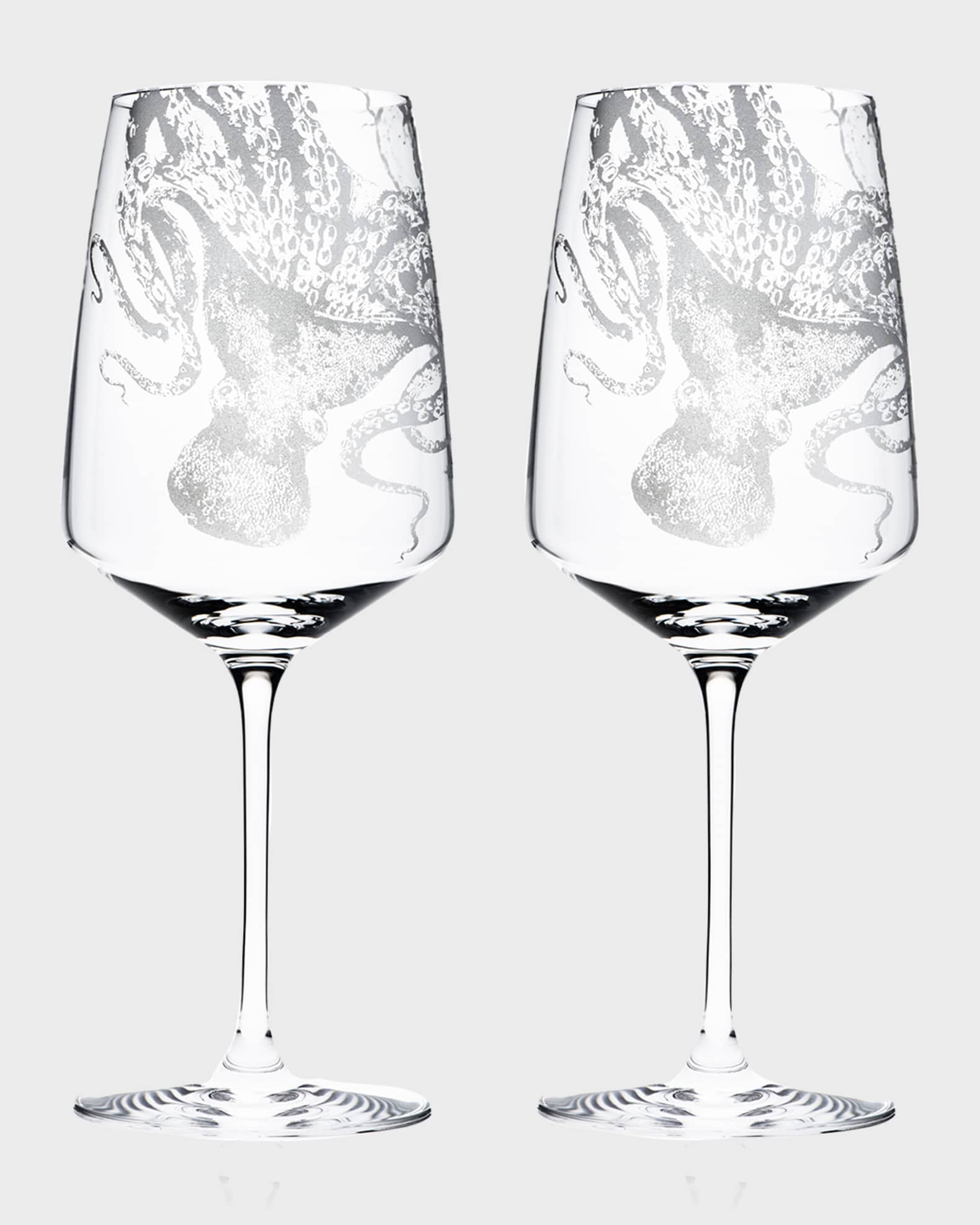 Caskata Marrakech White Wine Glasses Set of 2